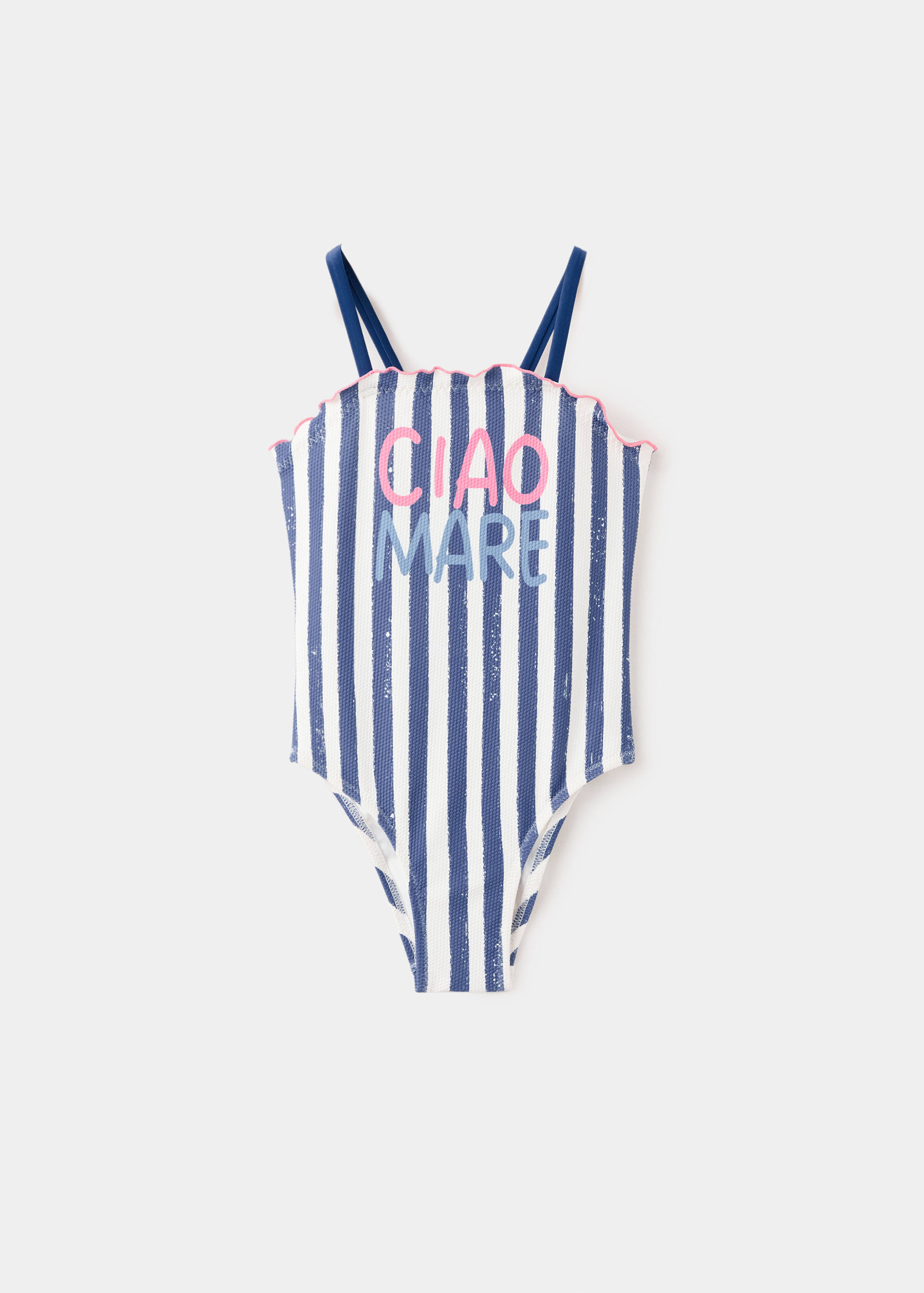 Bañador rayas texto estampado - Artículo sin modelo