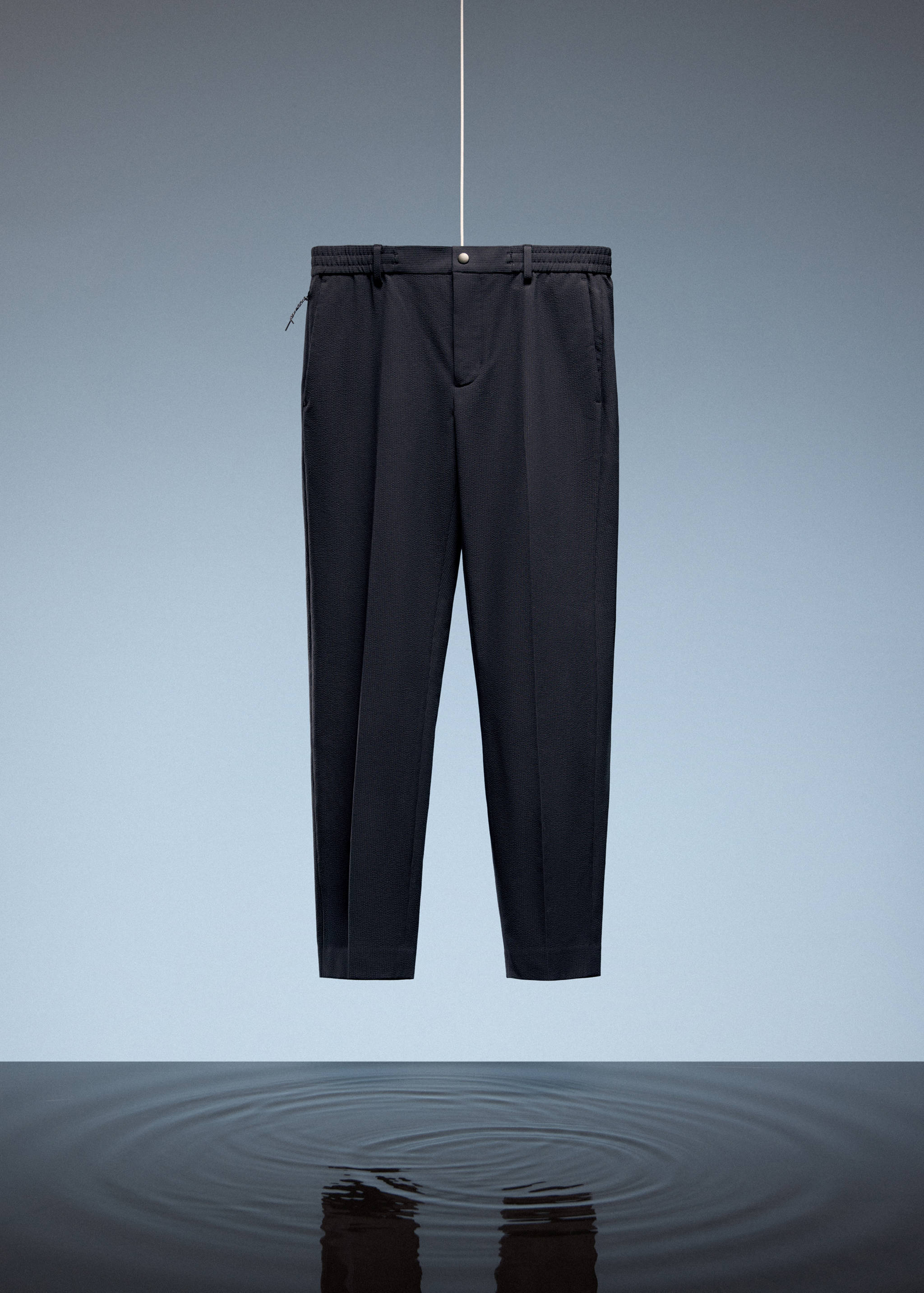 Pantalon slim-fit tissu comfort stretch - Détail de l'article 9