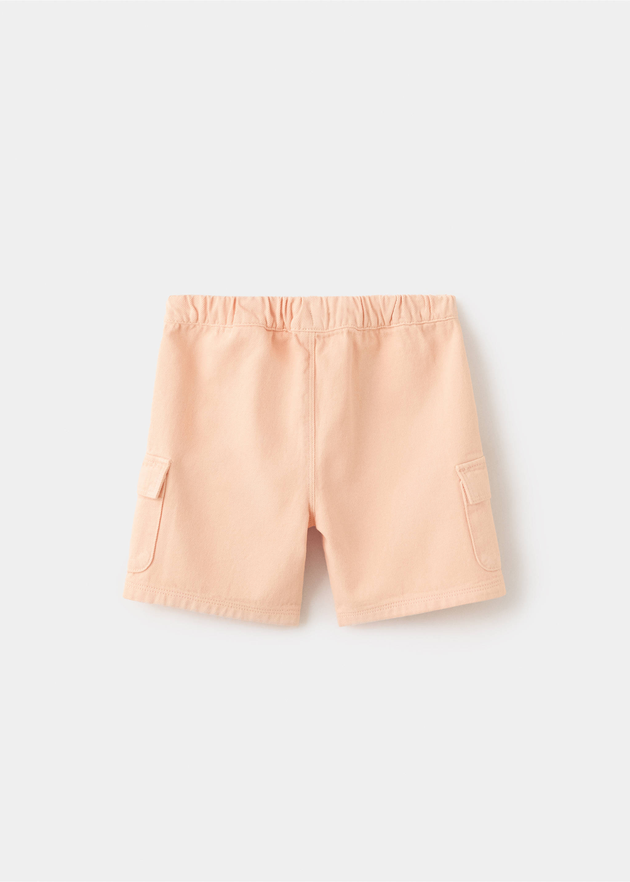 Cargo Bermuda shorts - Reverse of the article, Peach. Ref: 27027913-00.