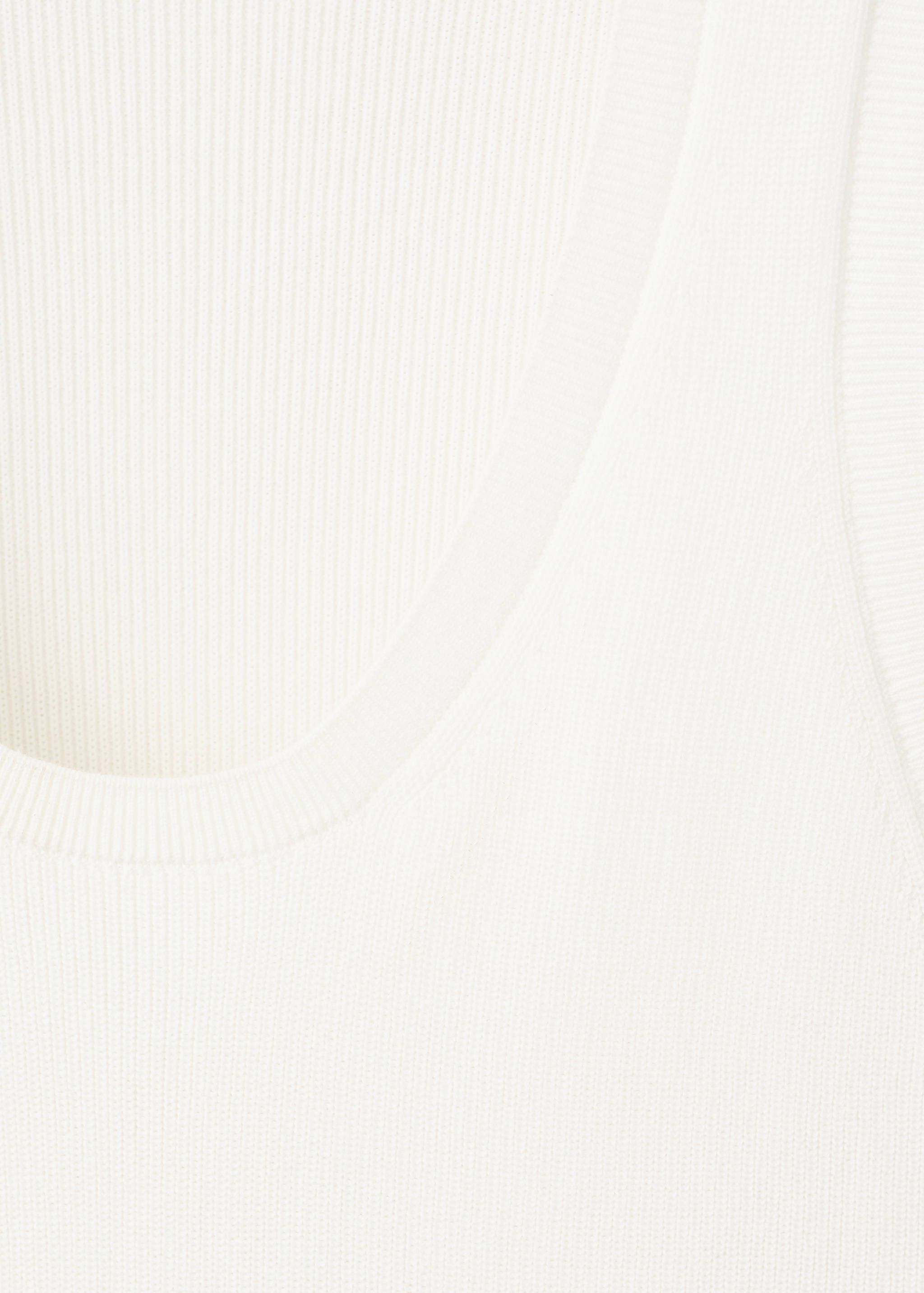 Slim-fit cotton tank top - Details of the article 8