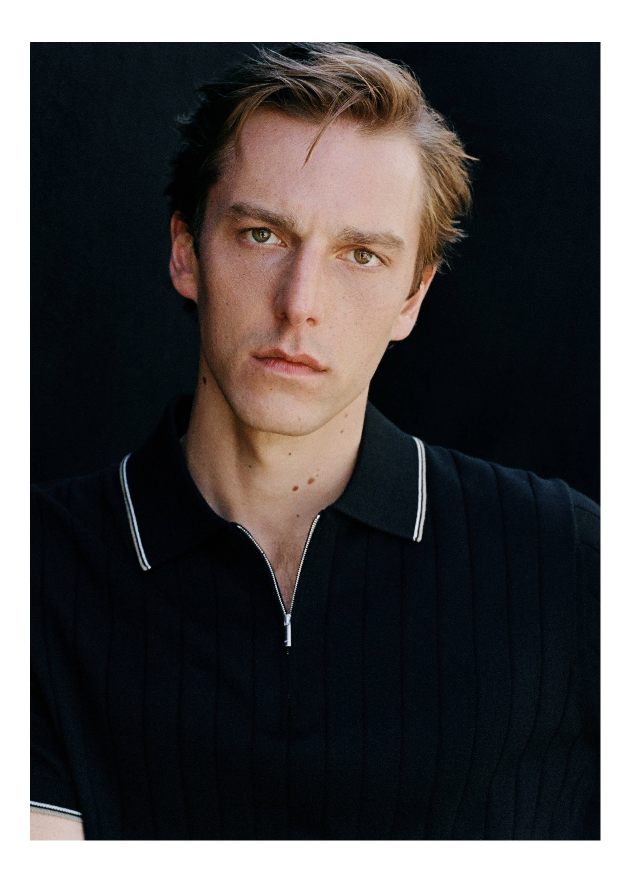 Polo maille fine fermeture Éclair - Détail de l'article 5, Noir. Ref: 27027916-00.