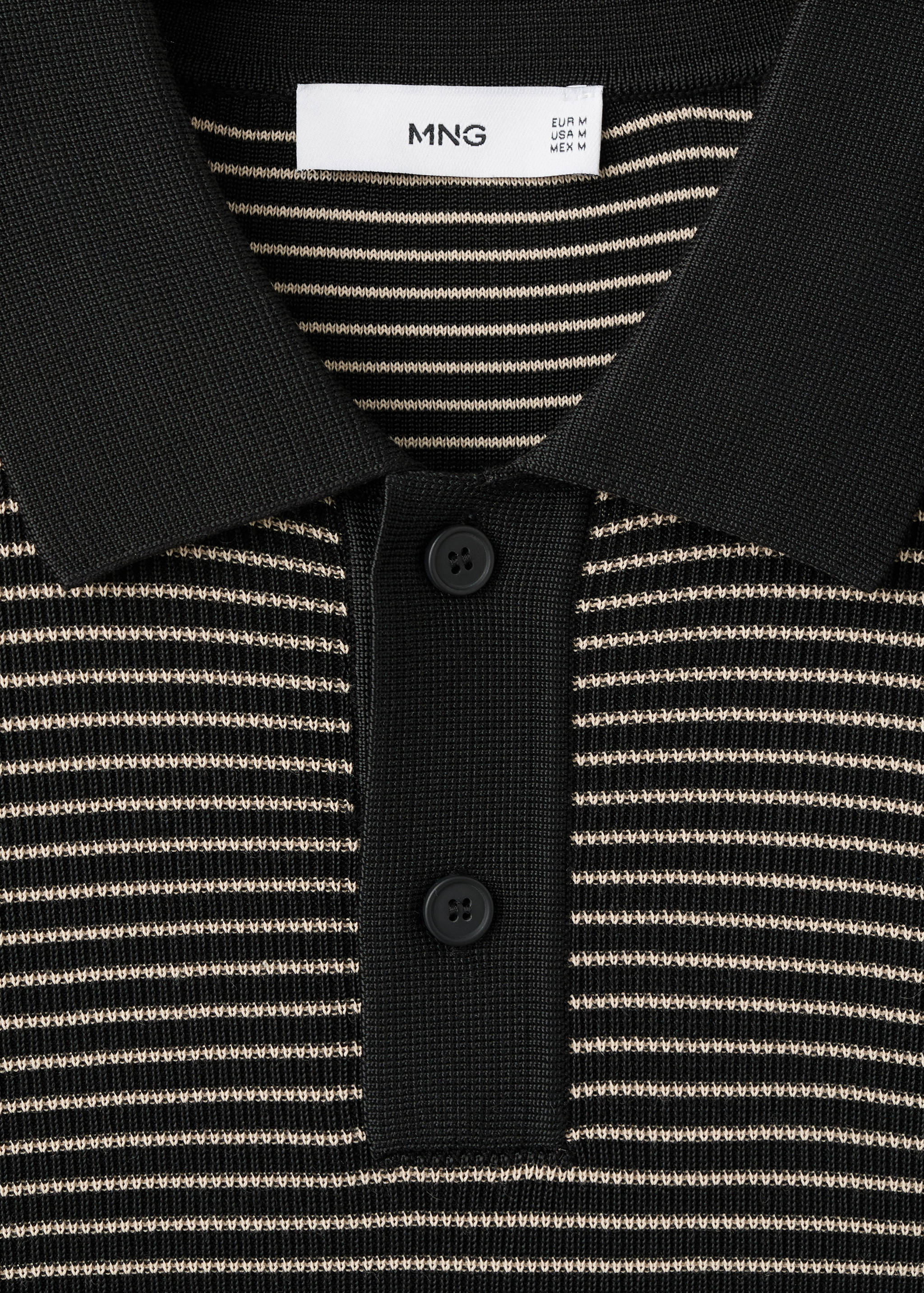Polo algodón punto rayas - Detalle del artículo 8