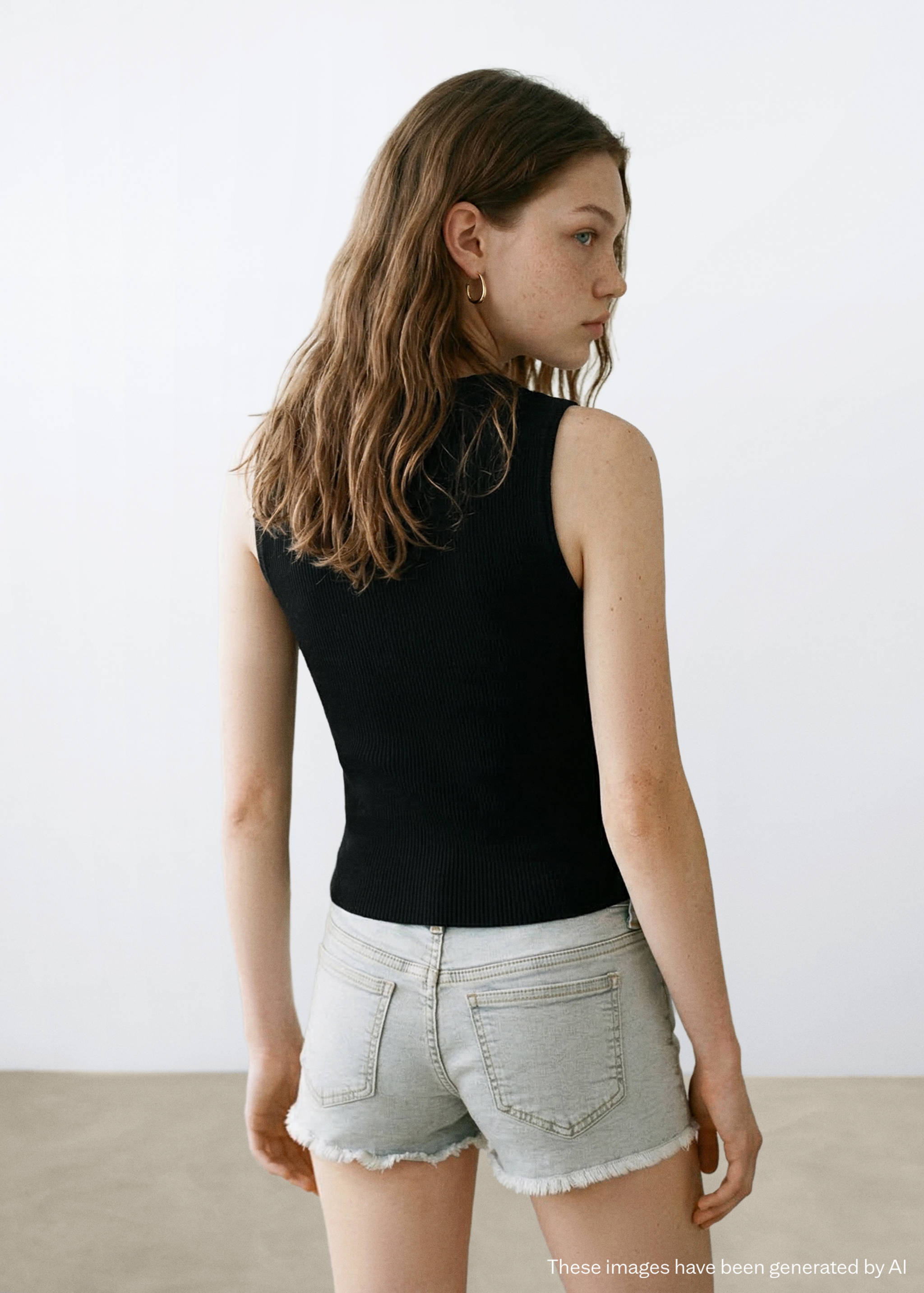 Top de canalé - Reverso del artículo