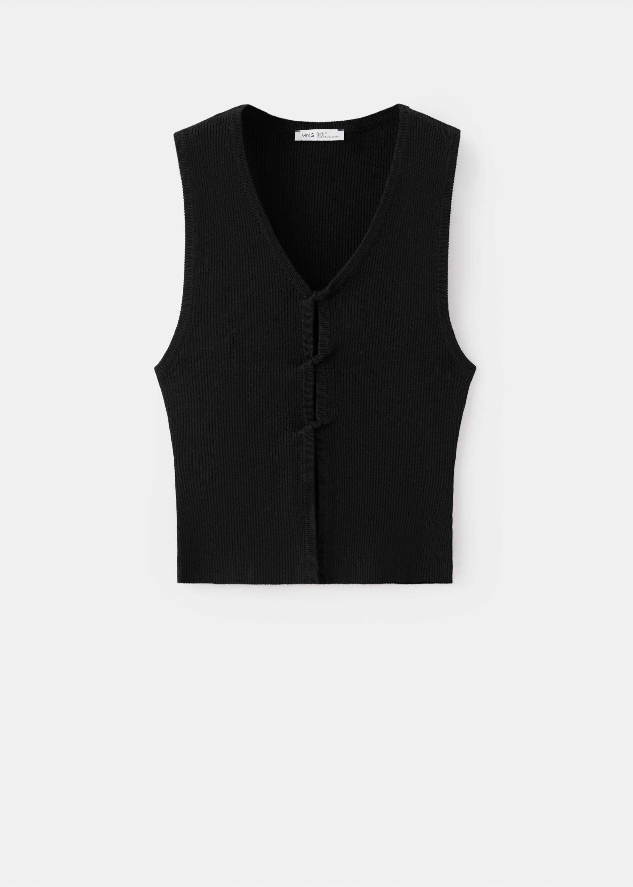 Ribbed top - Article without model