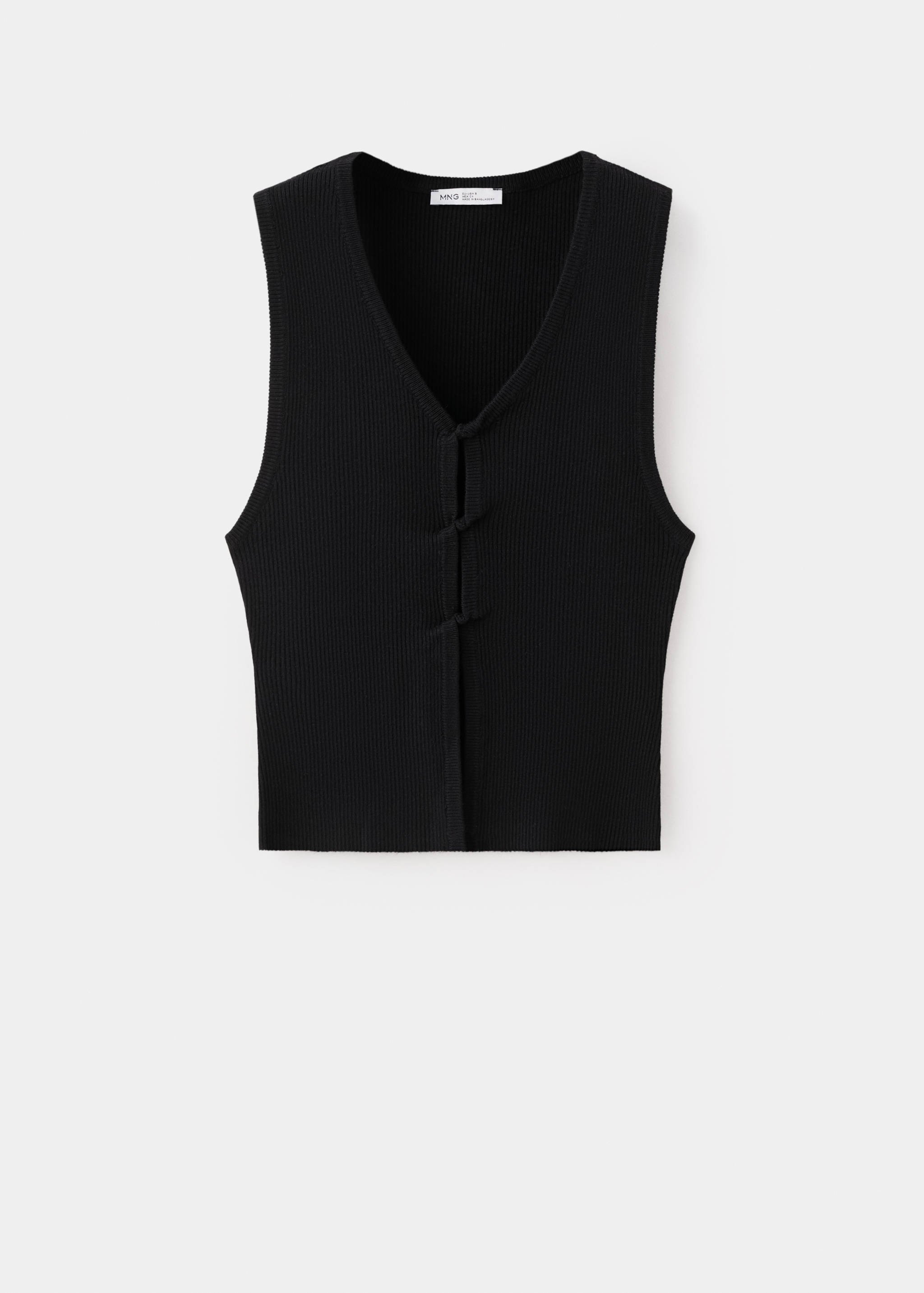 Ribbed top - Article without model