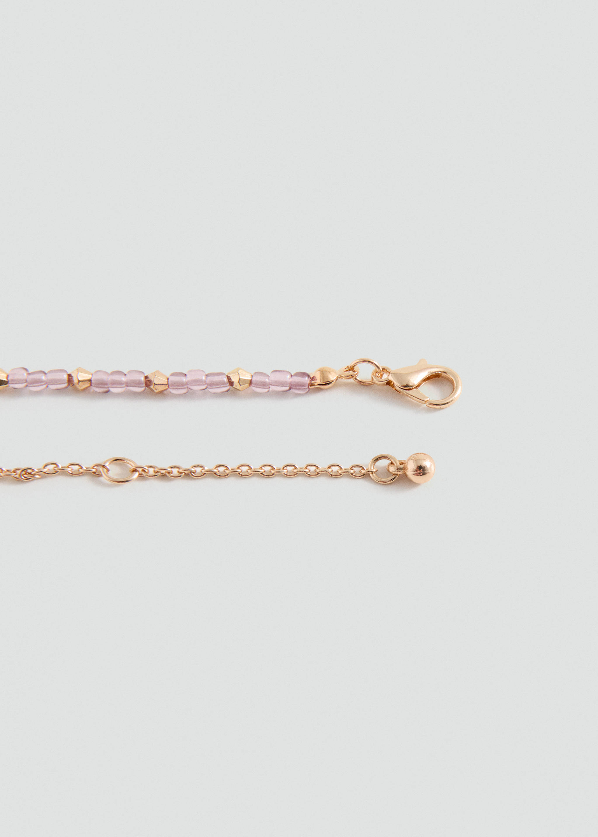 Double chain necklace - Details of the article 1