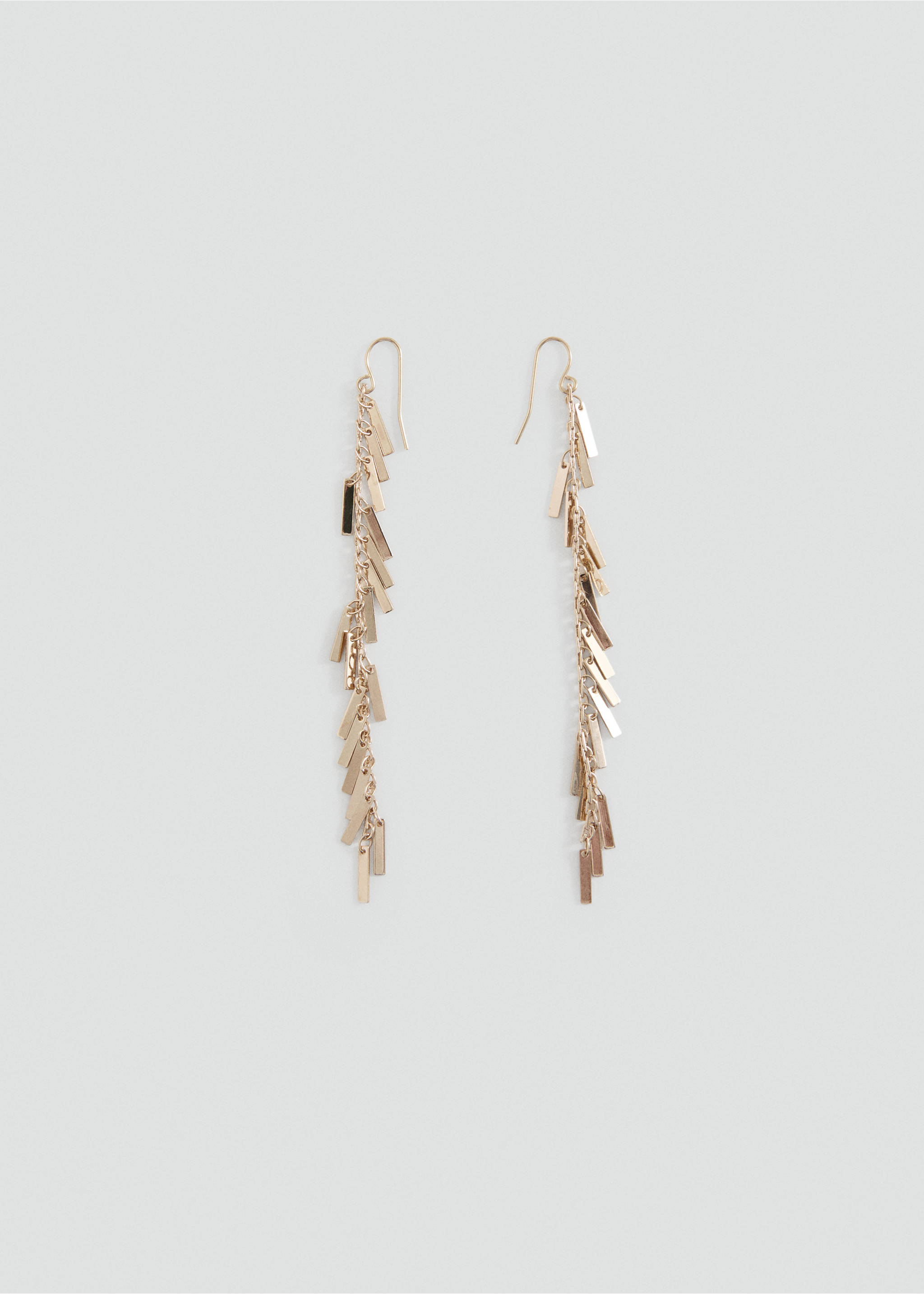 Long star earrings - Article without model, Gold. Ref: 27027924-00.