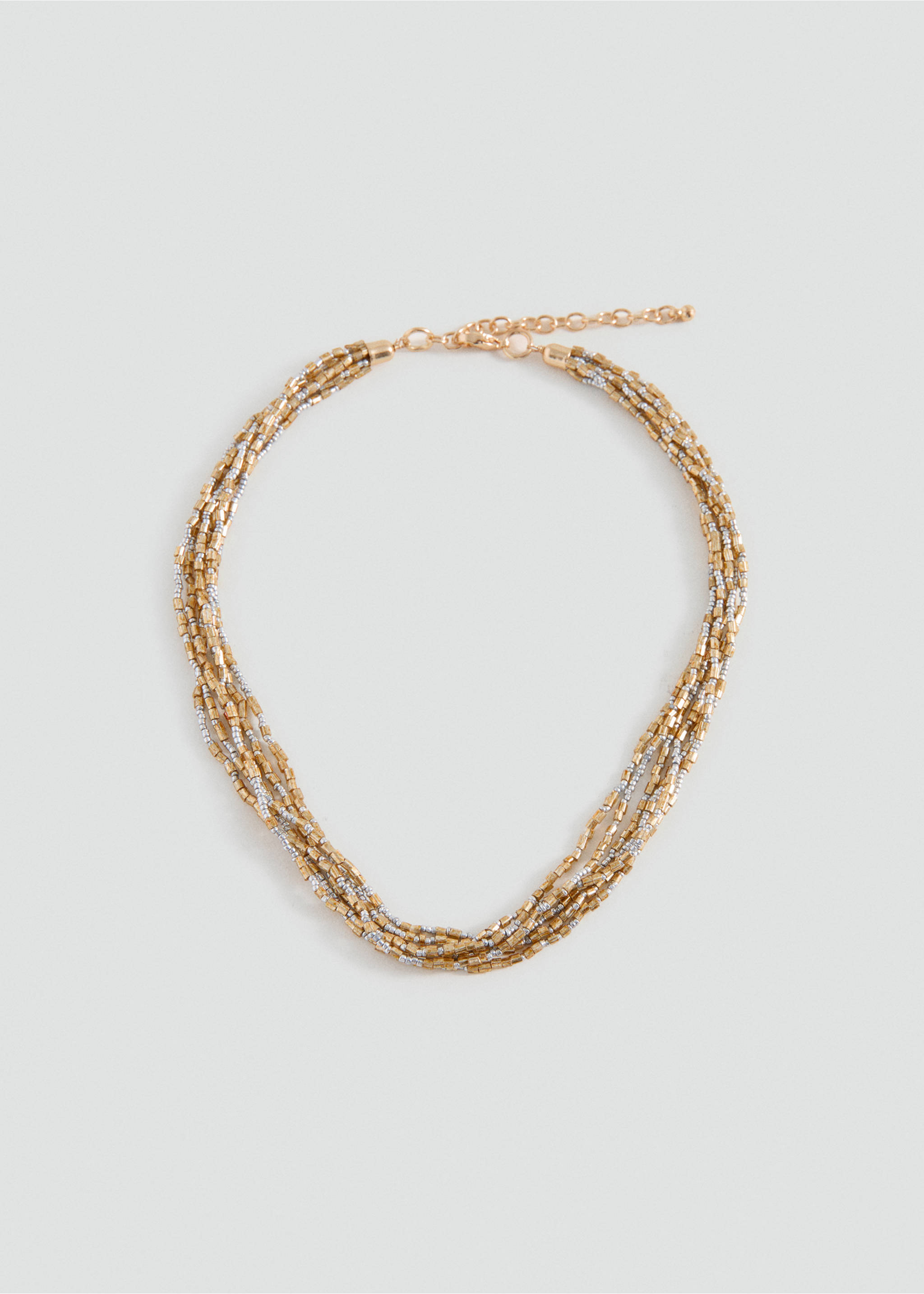 Multiple pendant necklace - Article without model, Gold. Ref: 27027925-00.