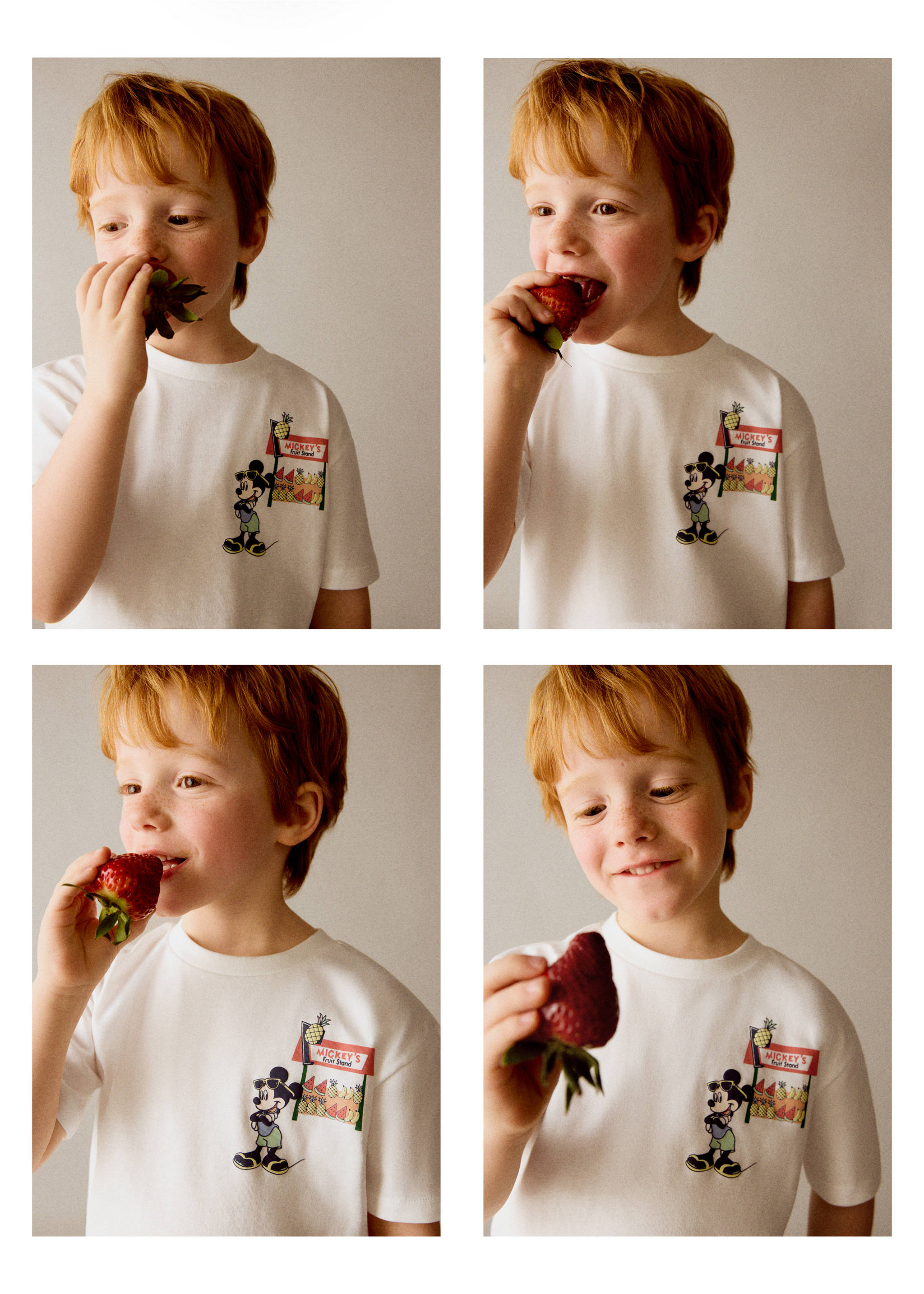 Mickey Mouse cotton t-shirt - Details of the article 2, White. Ref: 27027930-00.