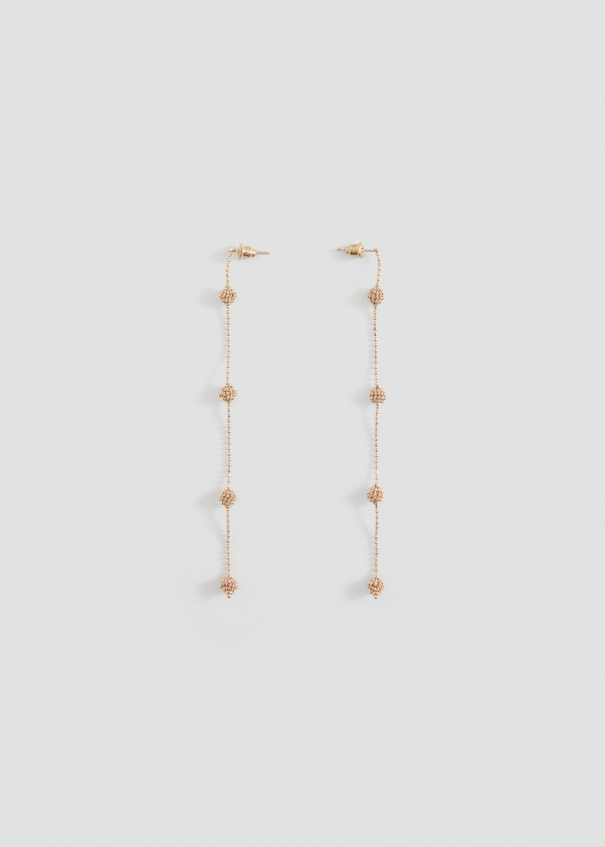 Long star earrings - Article without model