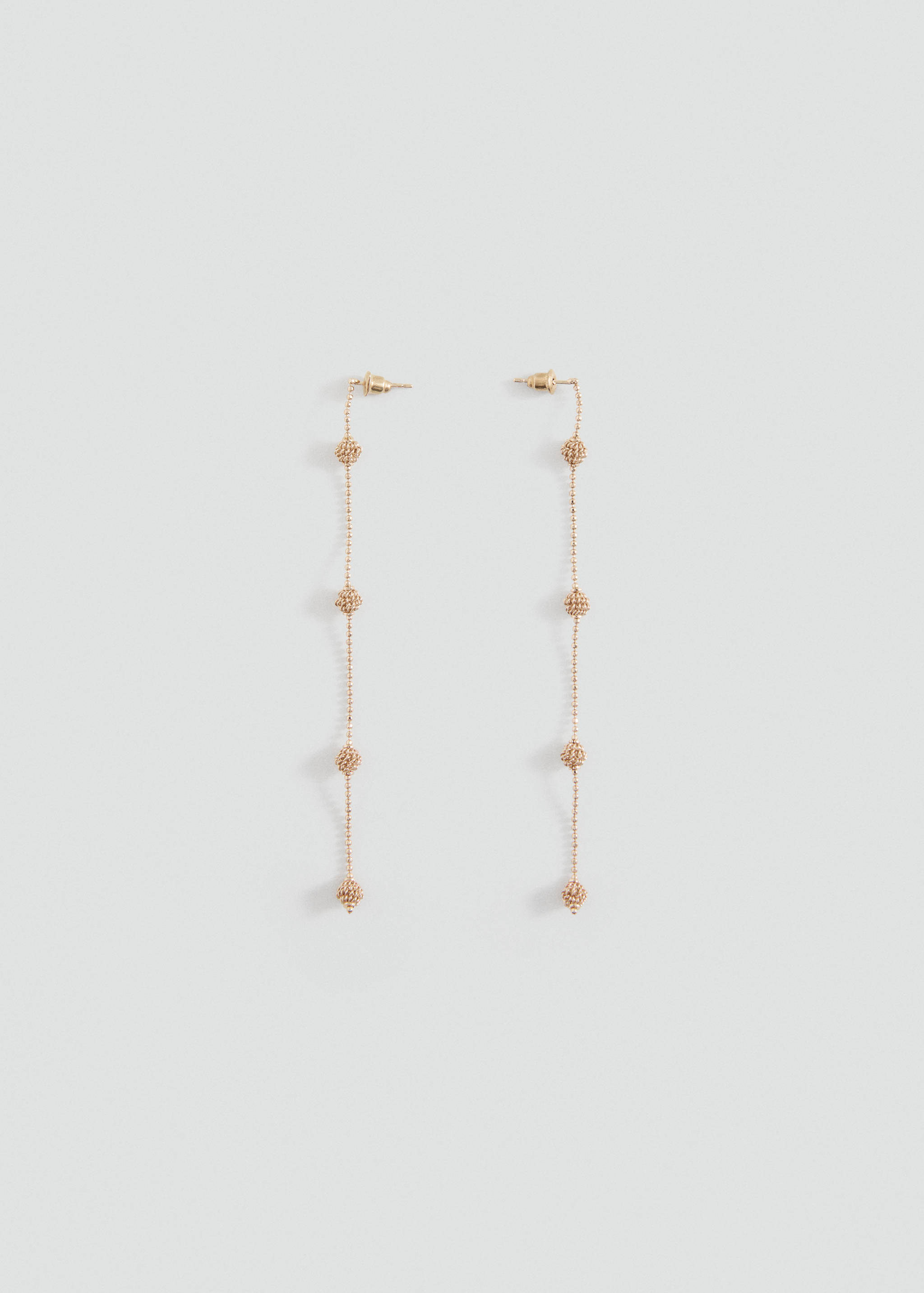 Long star earrings - Article without model