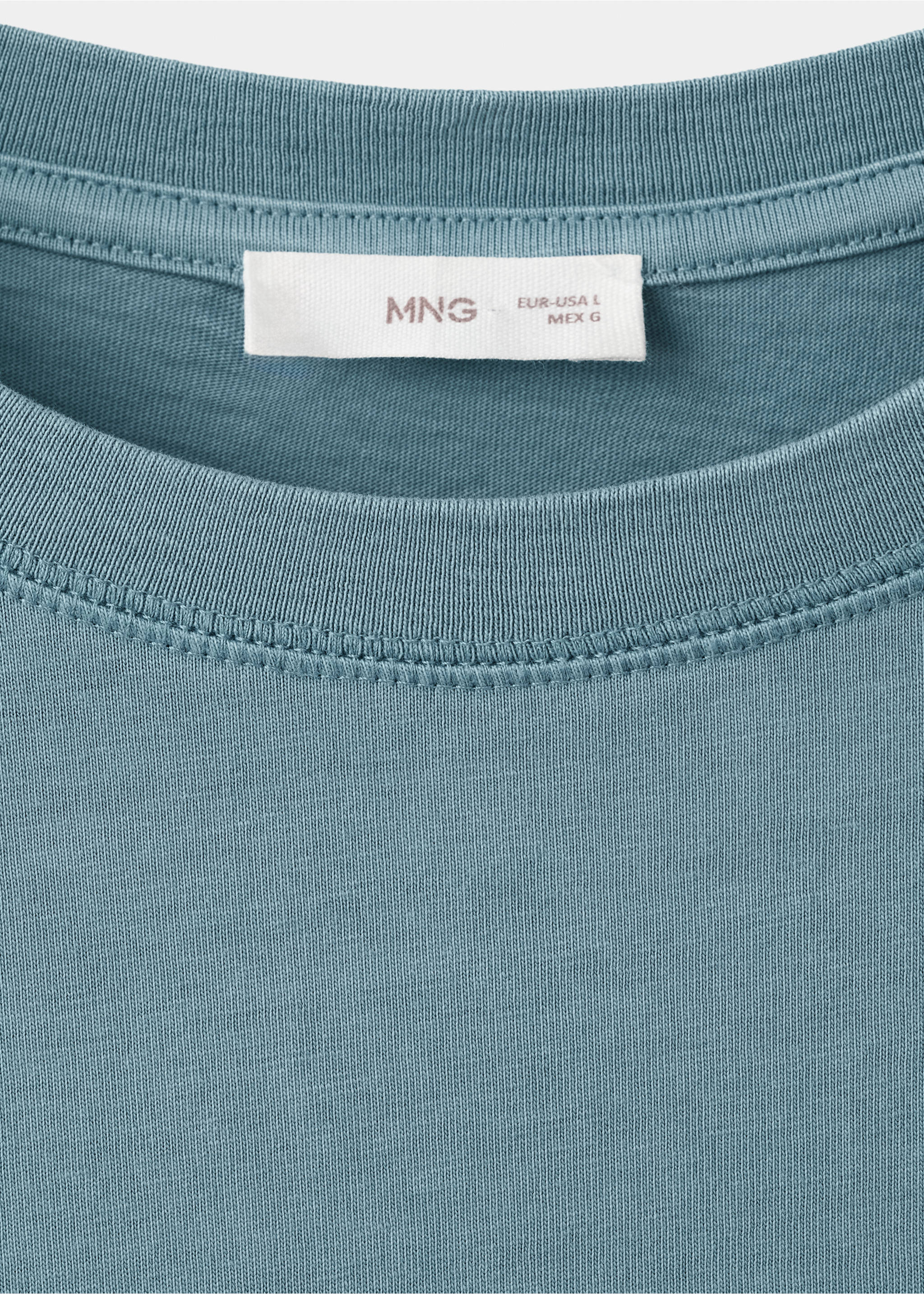 T-shirt imprimé manches courtes - Détail de l'article 8, Bleu. Ref: 27027934-00.