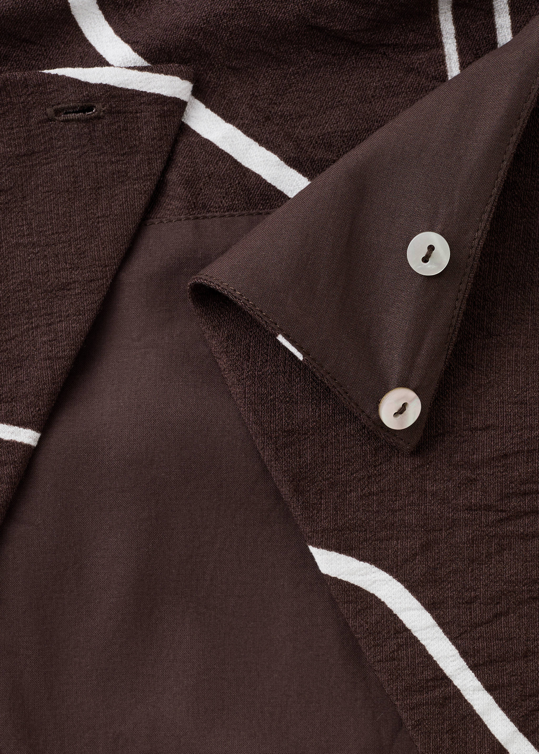 Printed ruched dress - Details of the article 0