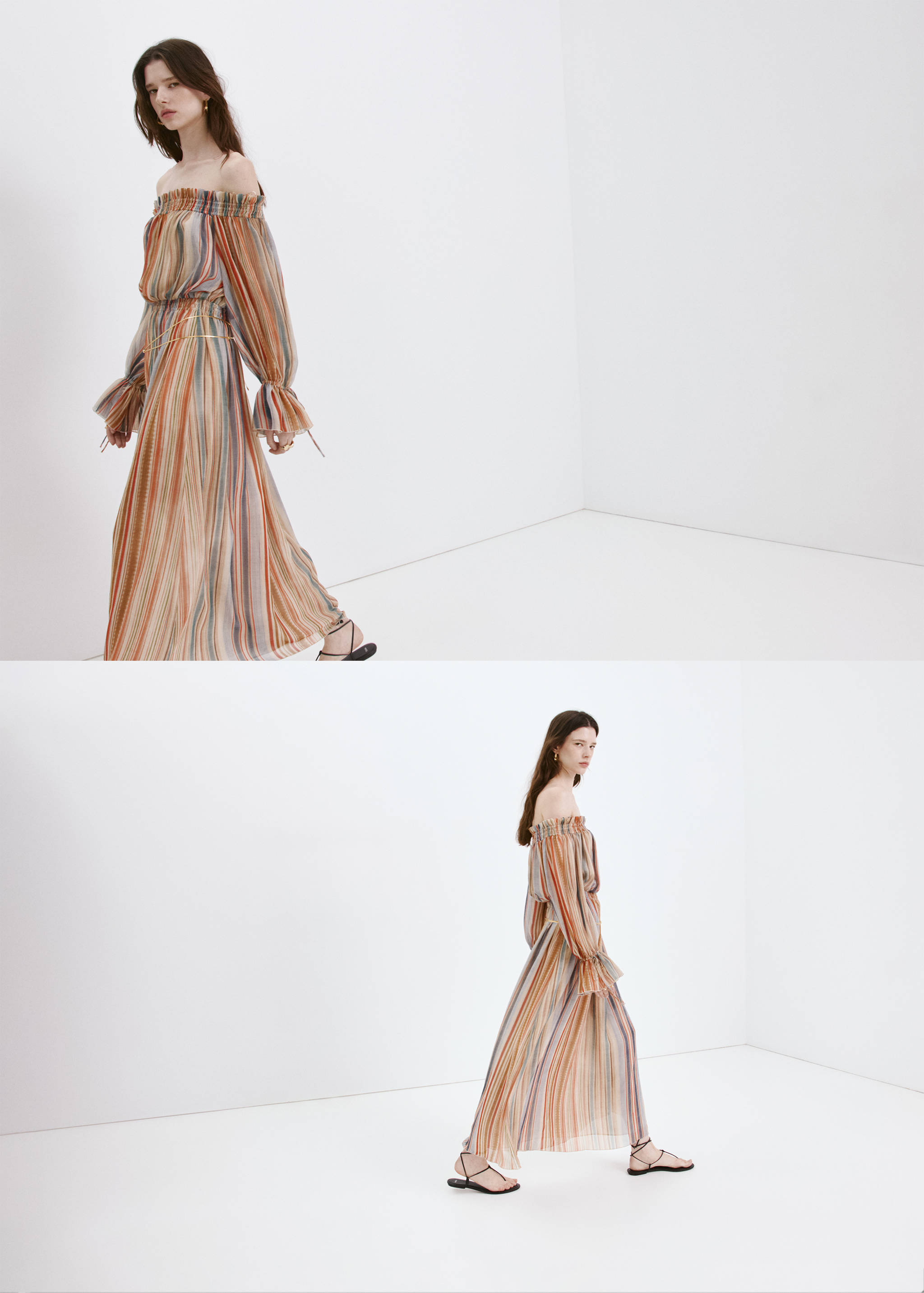 Robe rayée bustier - Détail de l'article 3