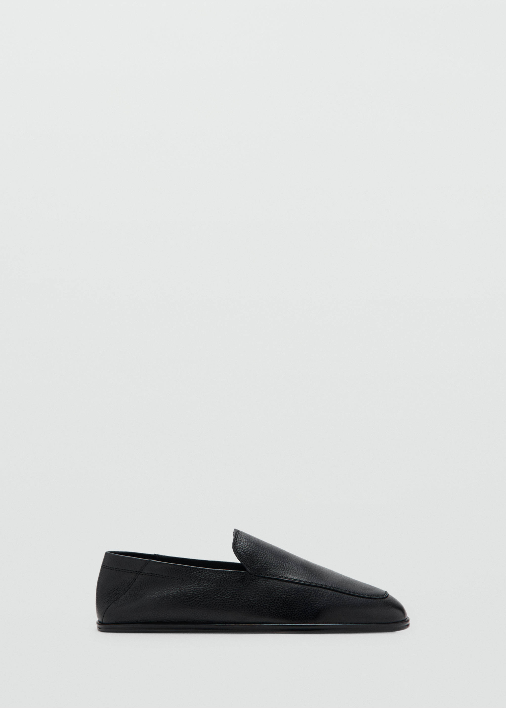 Leather loafers - Article without model, Black. Ref: 27028260-00.
