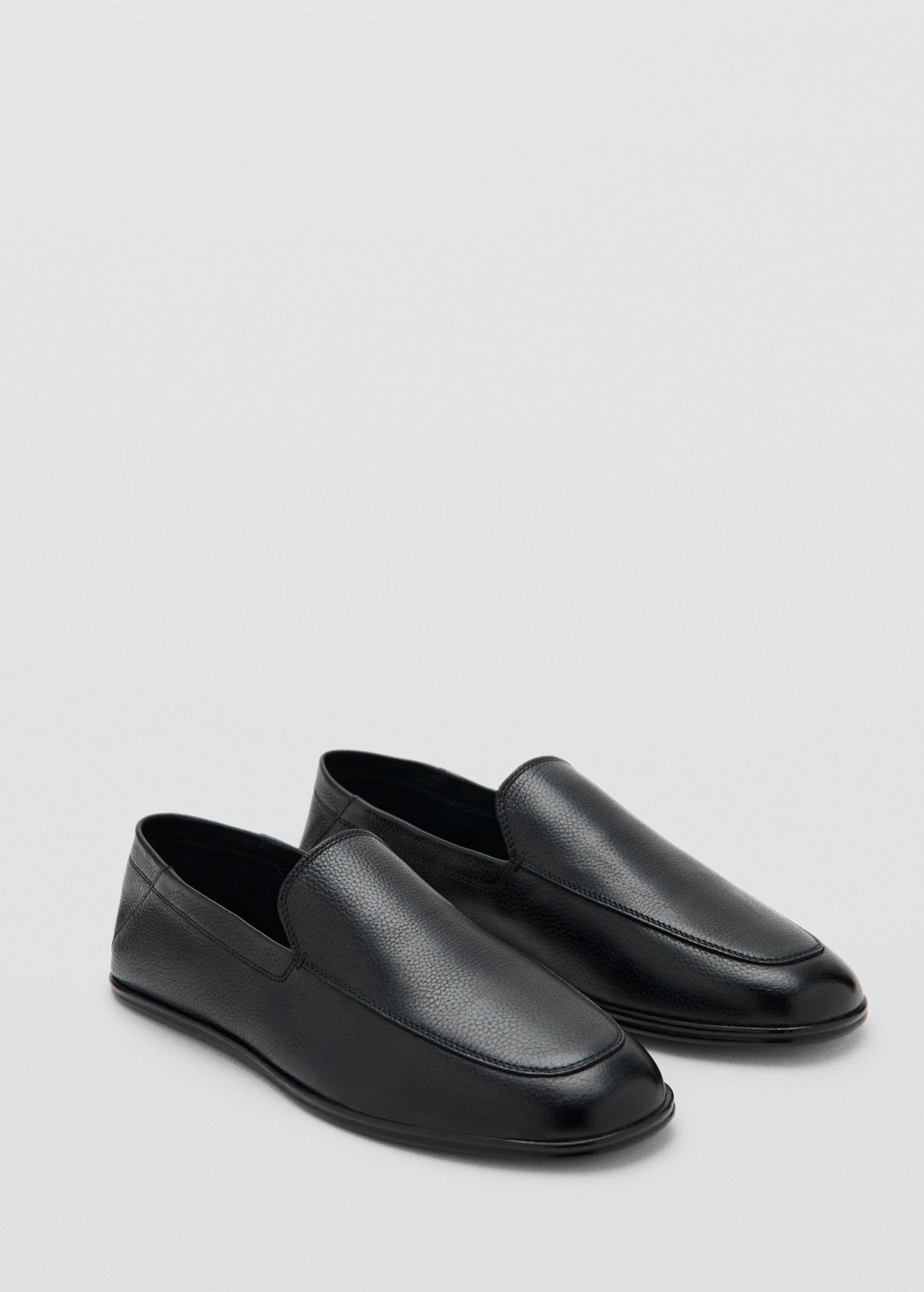 Leather loafers - Medium plane