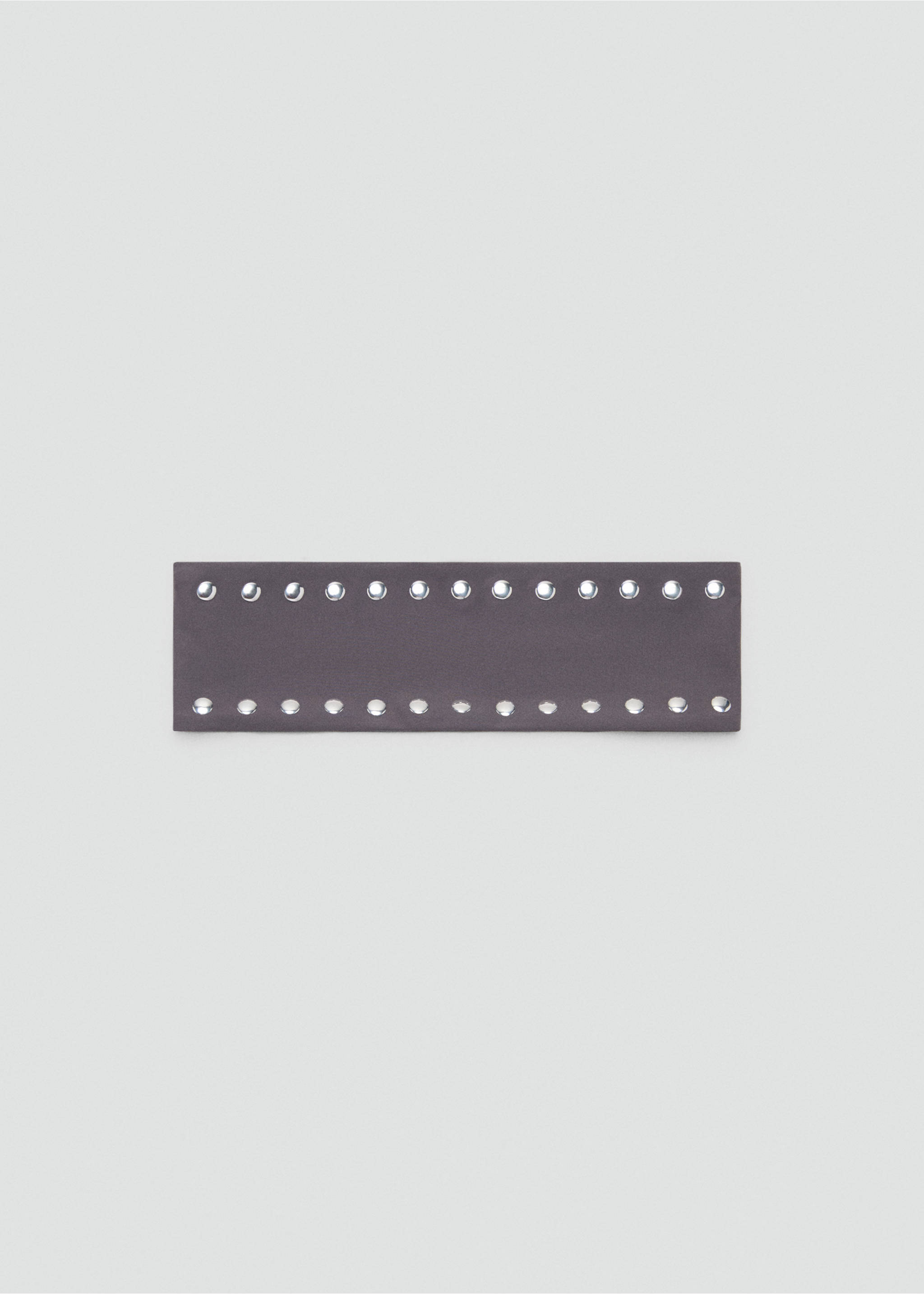 Studded headband - Article without model, Grey. Ref: 27028261-00.