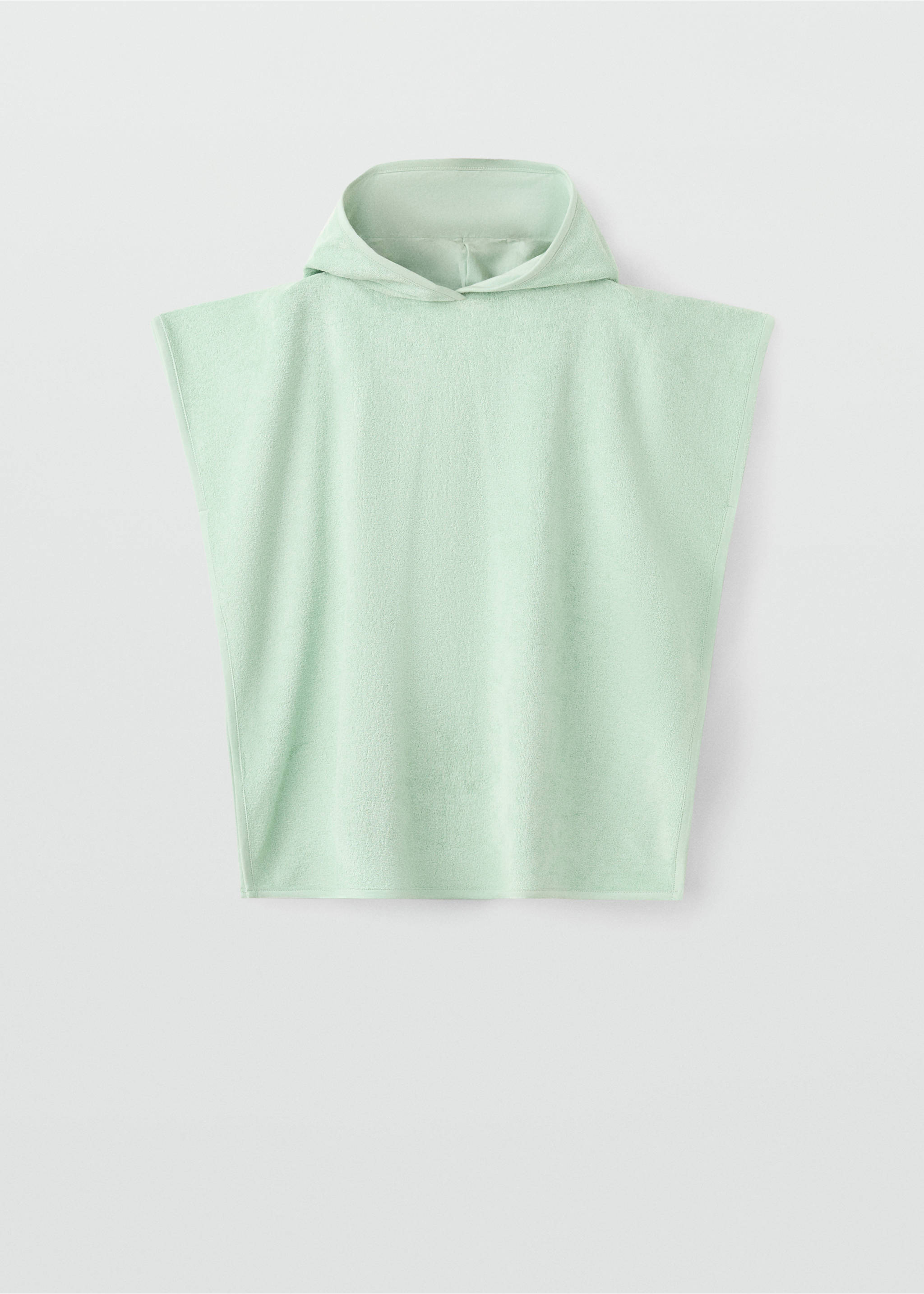 بونشو منشفة بغطاء رأس بطبعة حيوانية - منتج دون نموذج, أخضر. Ref: 27028263-00.