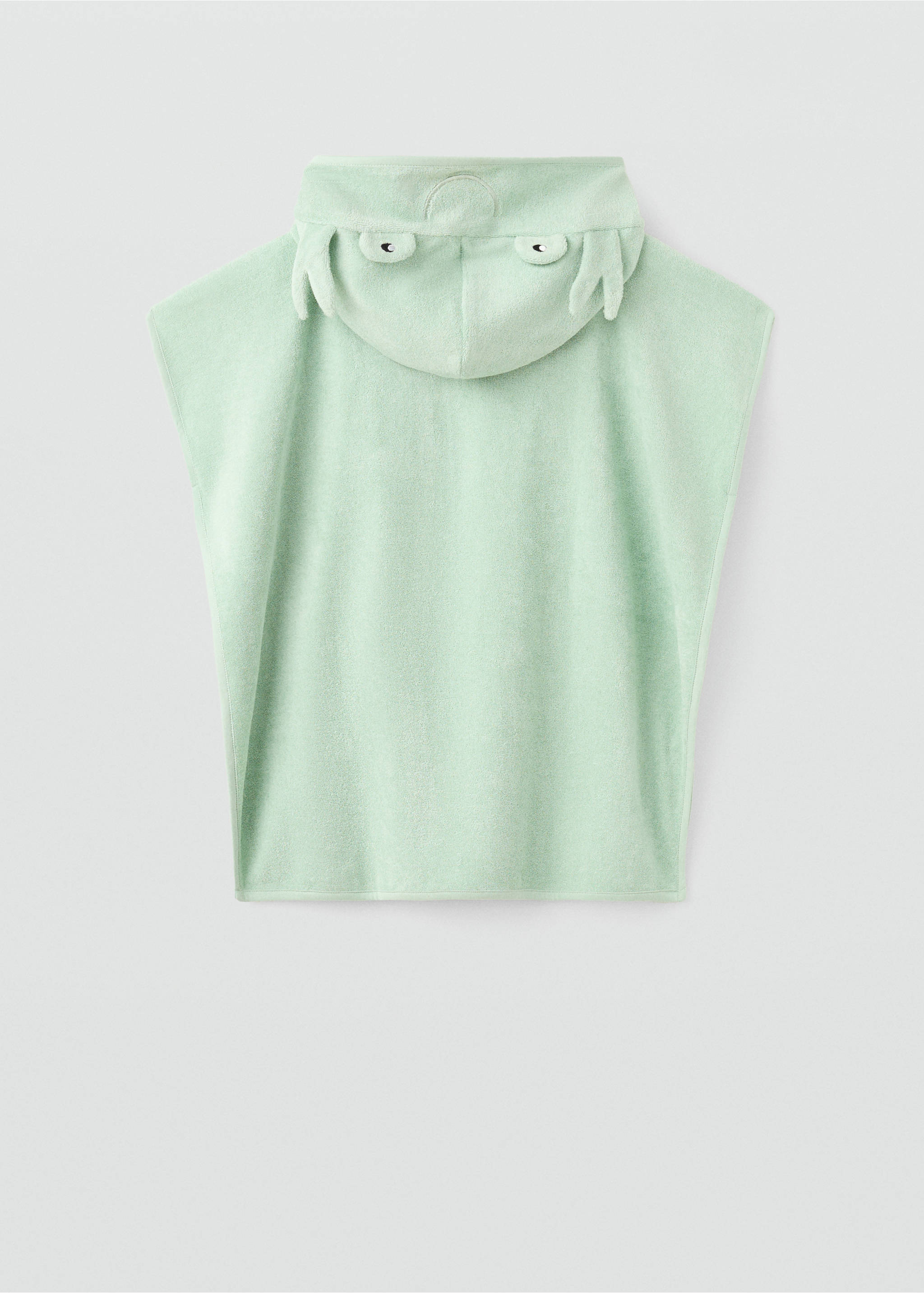 بونشو منشفة بغطاء رأس بطبعة حيوانية - رؤية وسط, أخضر. Ref: 27028263-00.