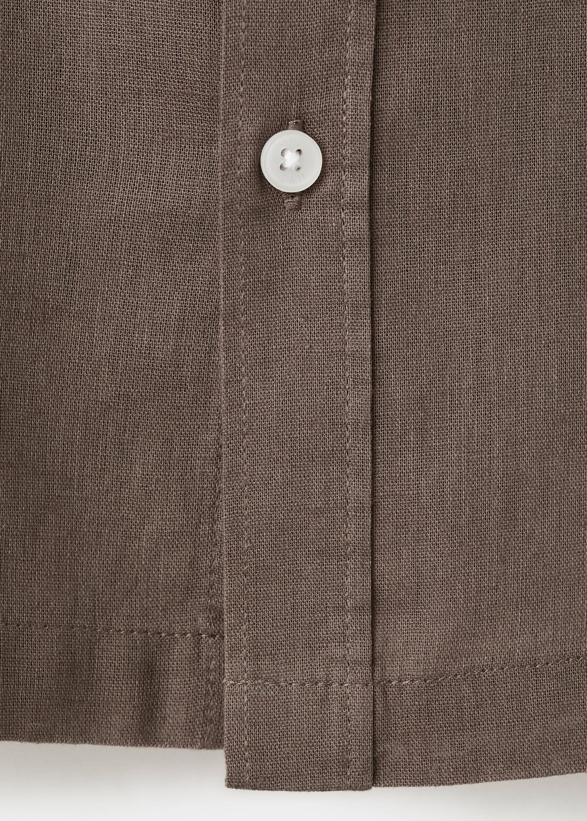 Chemise lin manches courtes - Détail de l'article 0