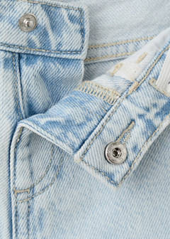 Lemon denim shorts — Light Blue 8