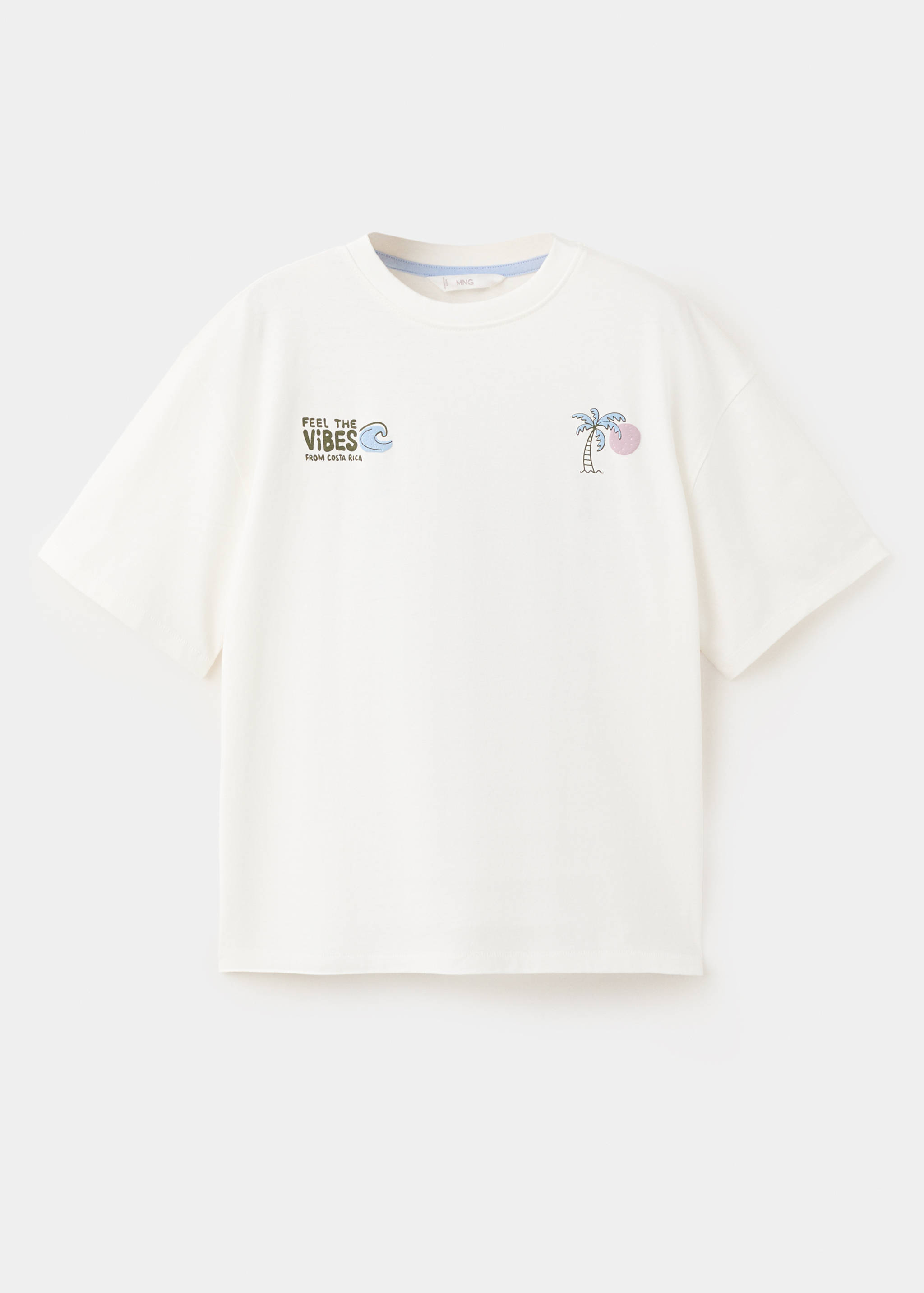 T-shirt en coton imprimé - Article sans modèle