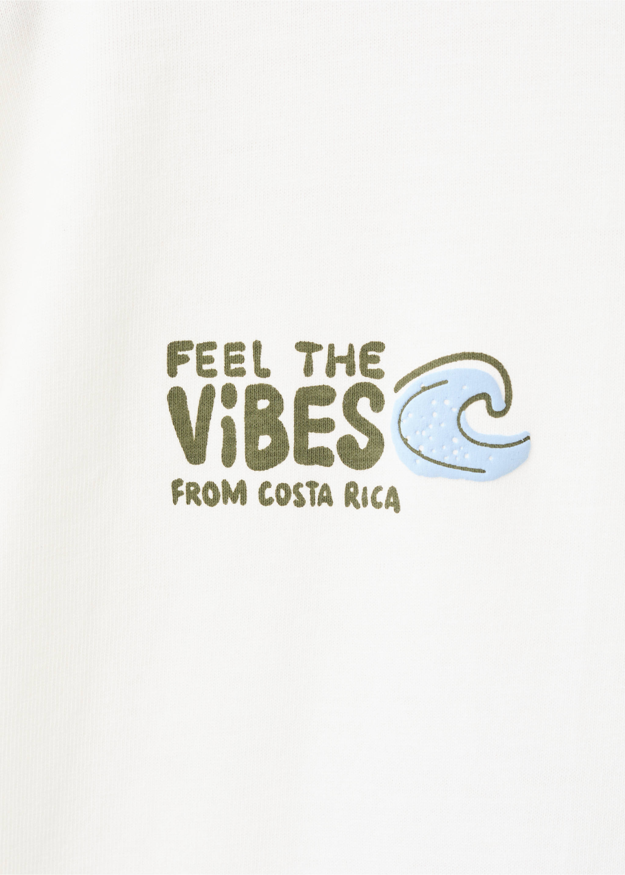 Printed cotton-blend t-shirt - Details of the article 8, Off White. Ref: 27028270-00.