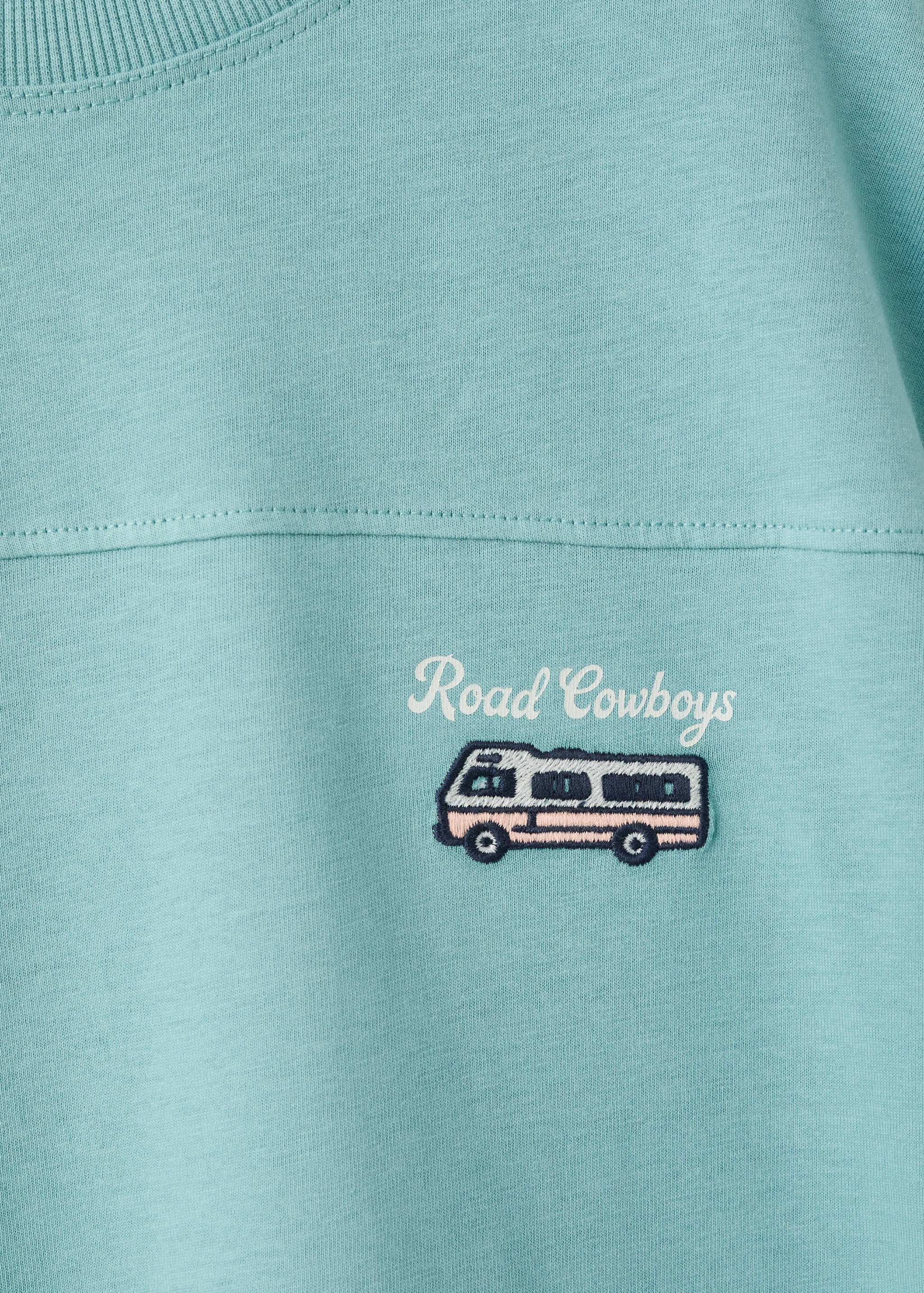 Printed cotton-blend t-shirt - Details of the article 8