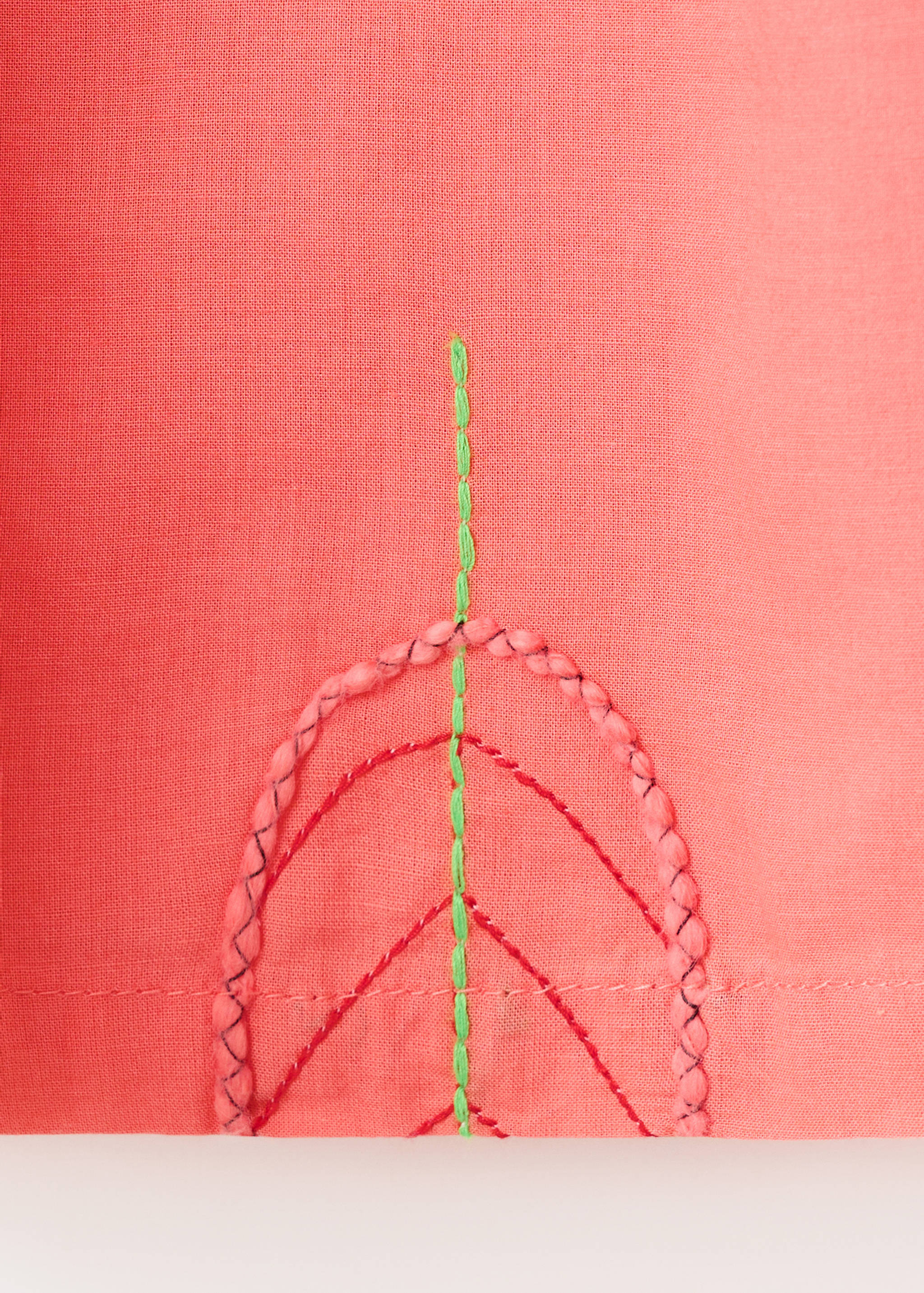 Robe bretelles détails brodés - Détail de l'article 0