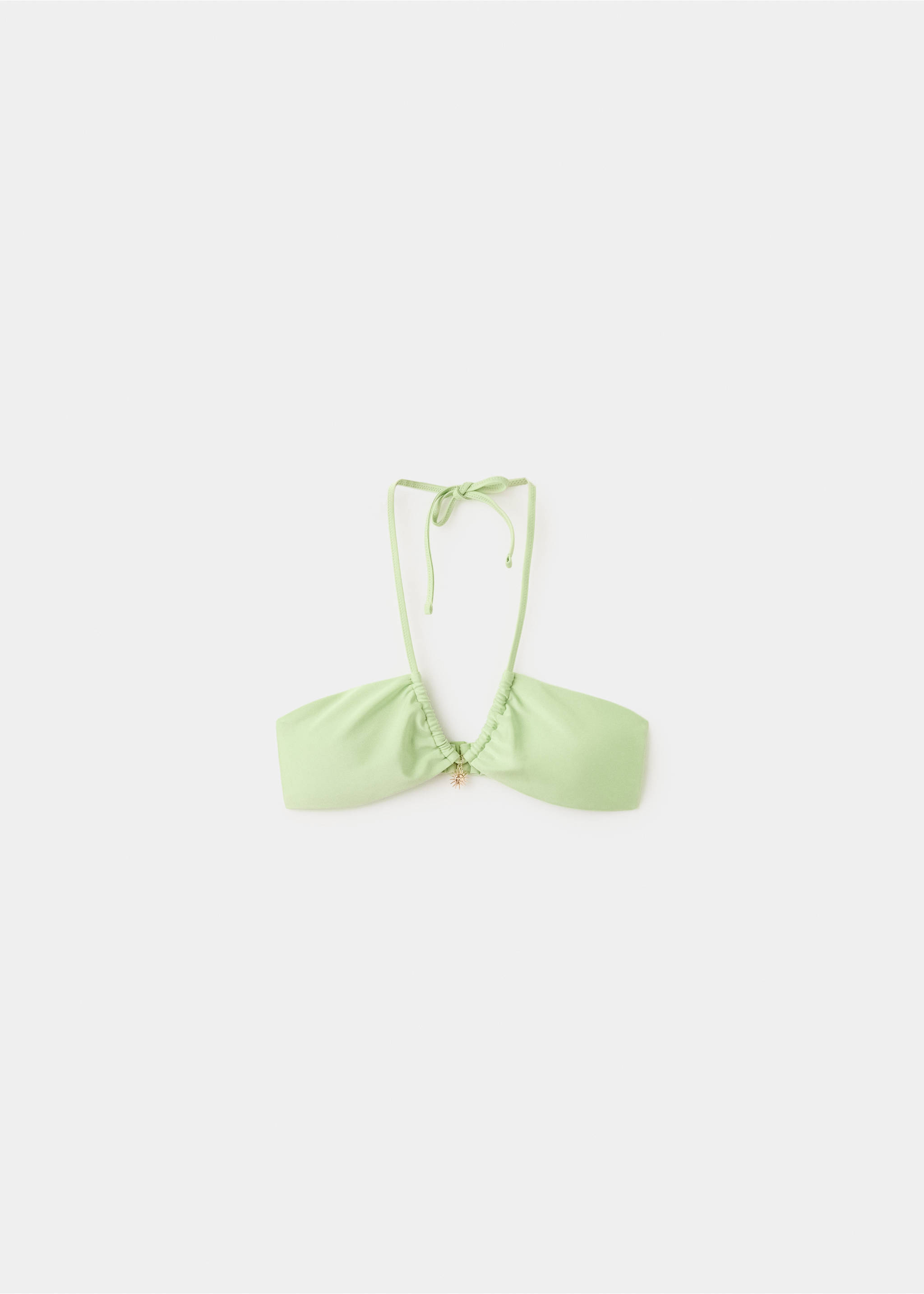 Top bikini bandeau charm - Artículo sin modelo, Verde pastel. Ref: 27028656-00.