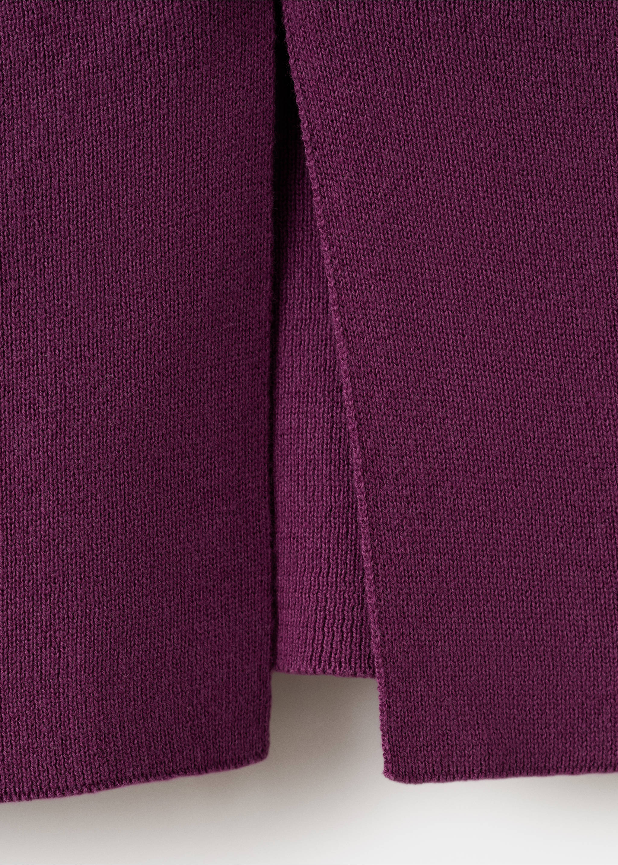 Top algodón detalle fruncido - Detalle del artículo 0, Púrpura. Ref: 27028658-00.