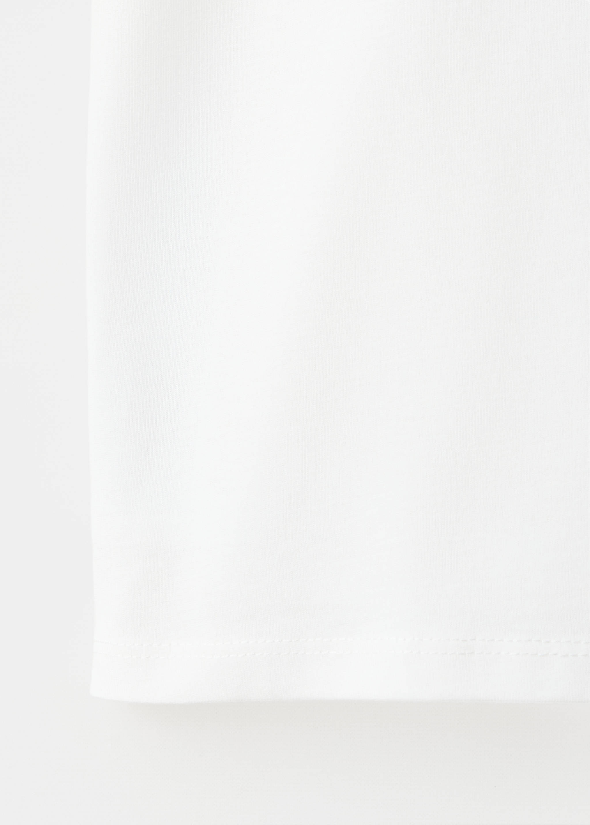 Printed cotton-blend t-shirt - Details of the article 0