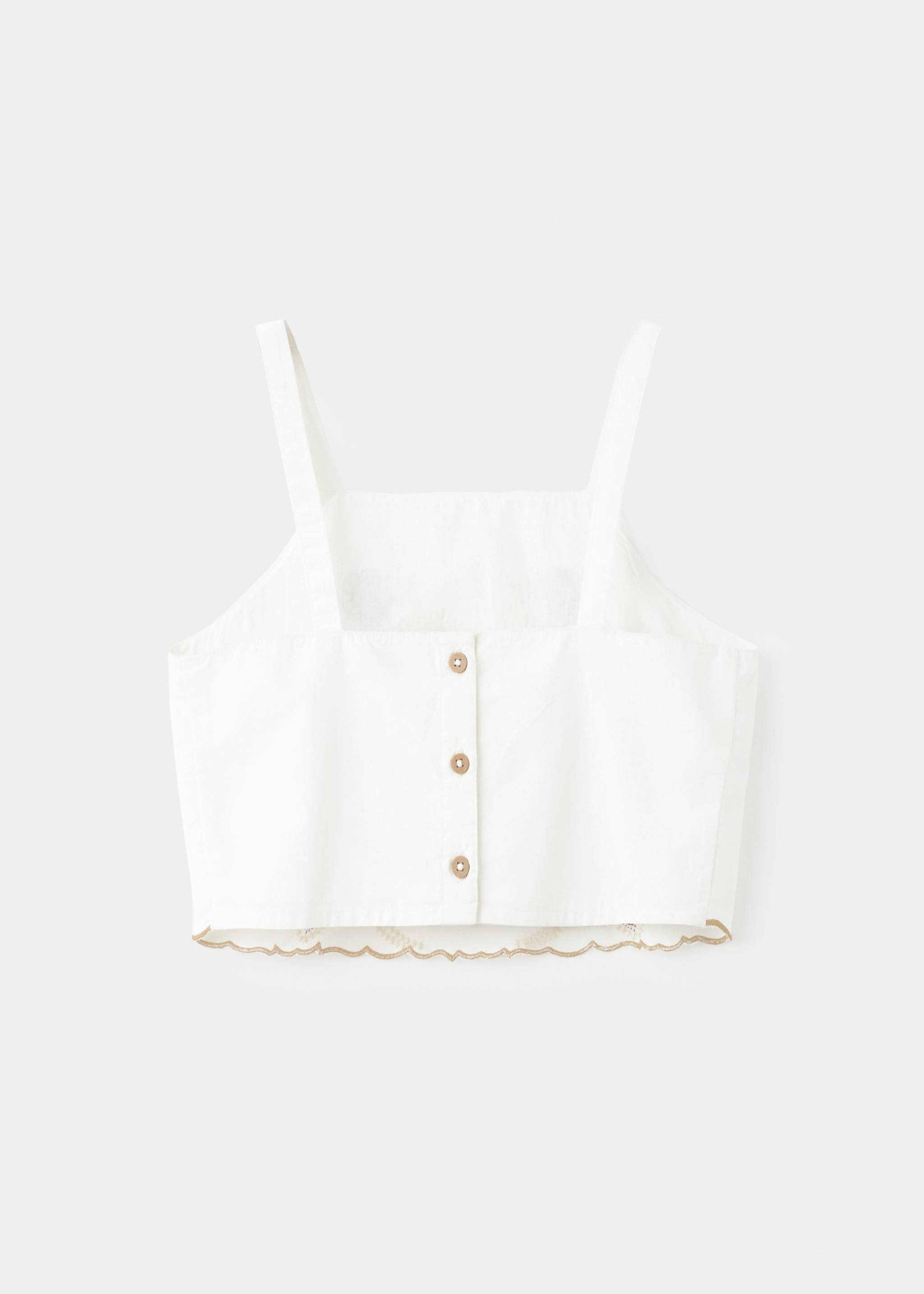 Blouse détails brodés - Verso de l’article