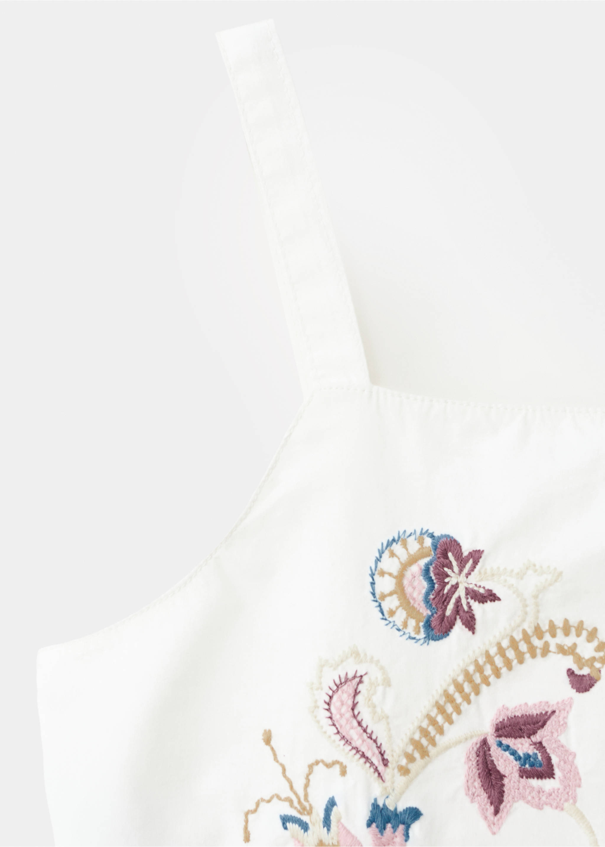 بلوزة زينة تطريز - تفاصيل المنتج 0, أبيض. Ref: 27028660-00.