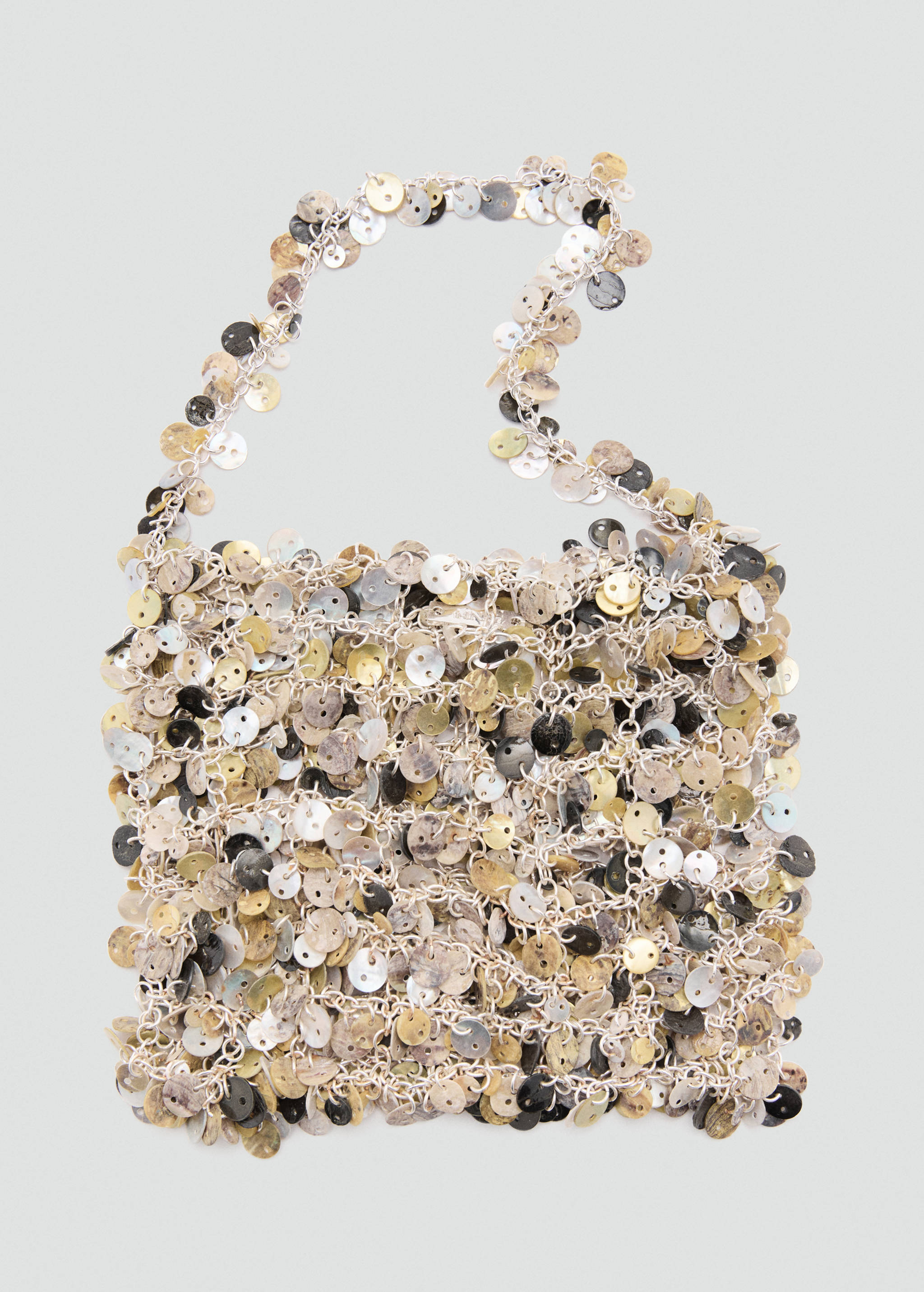 Chain handbag with buttons - Details of the article 3