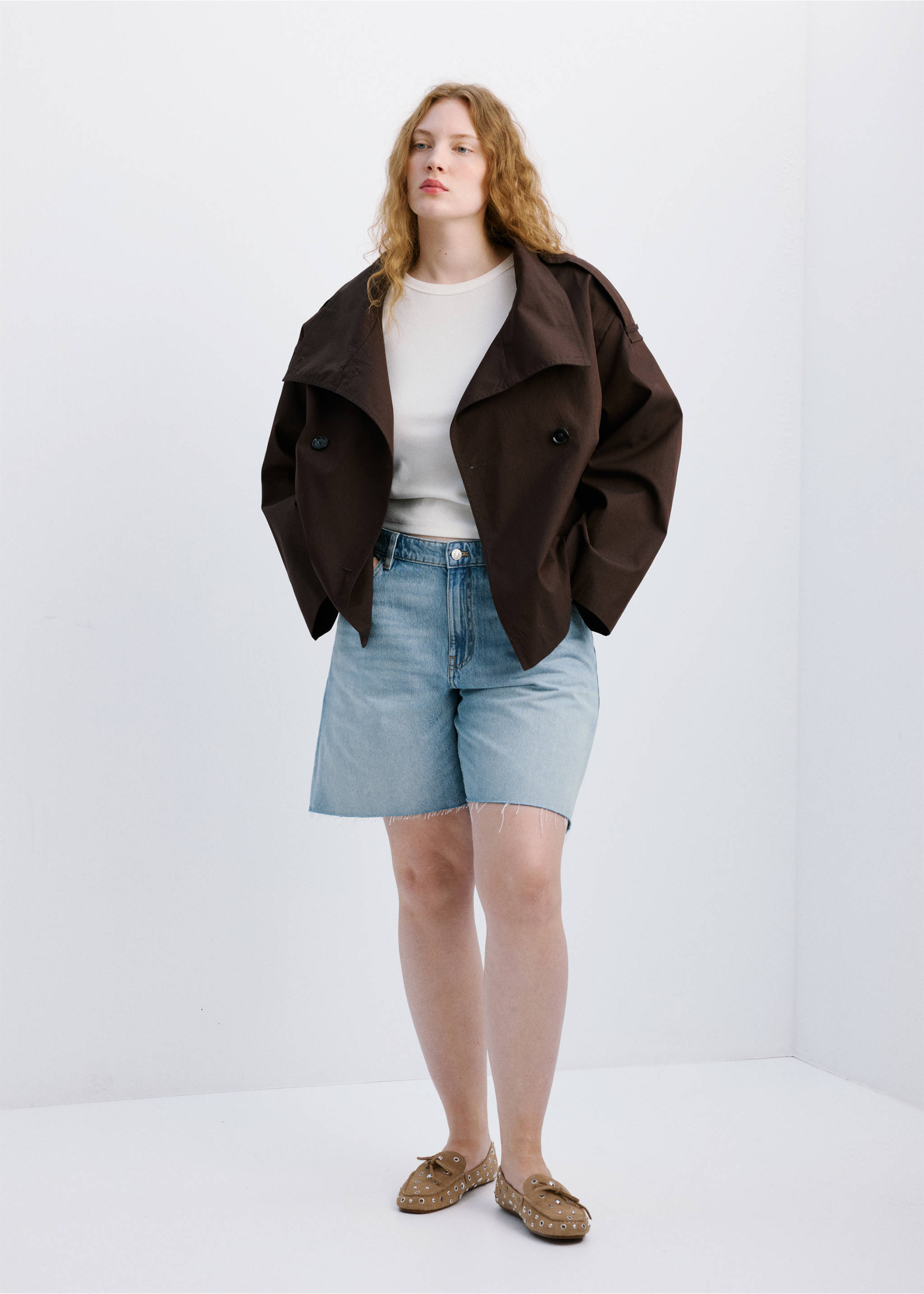 Bermuda shorts anne - Details of the article 3, Medium Blue. Ref: 27029056-00.