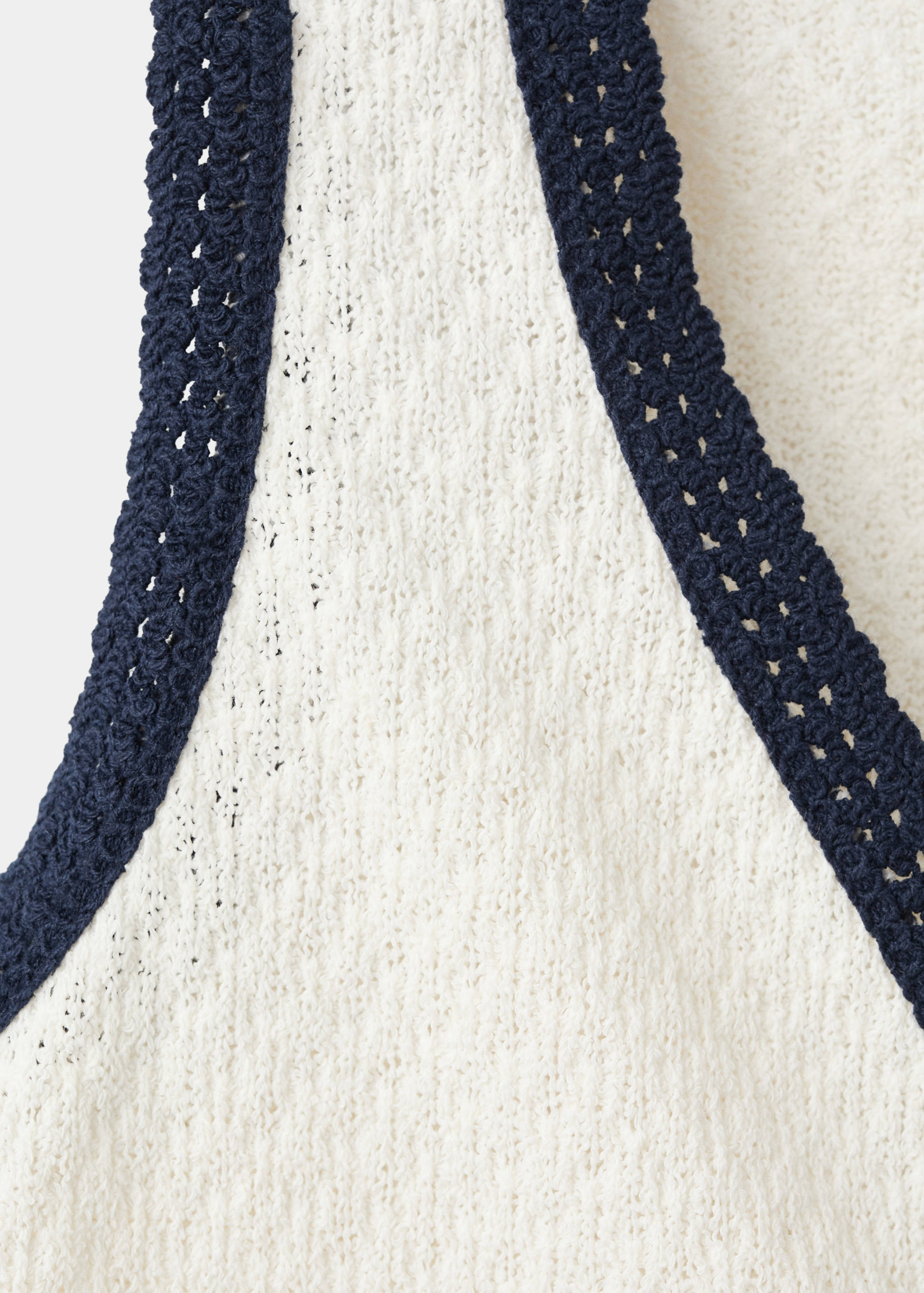 Top vest with bow details - Details of the article 0