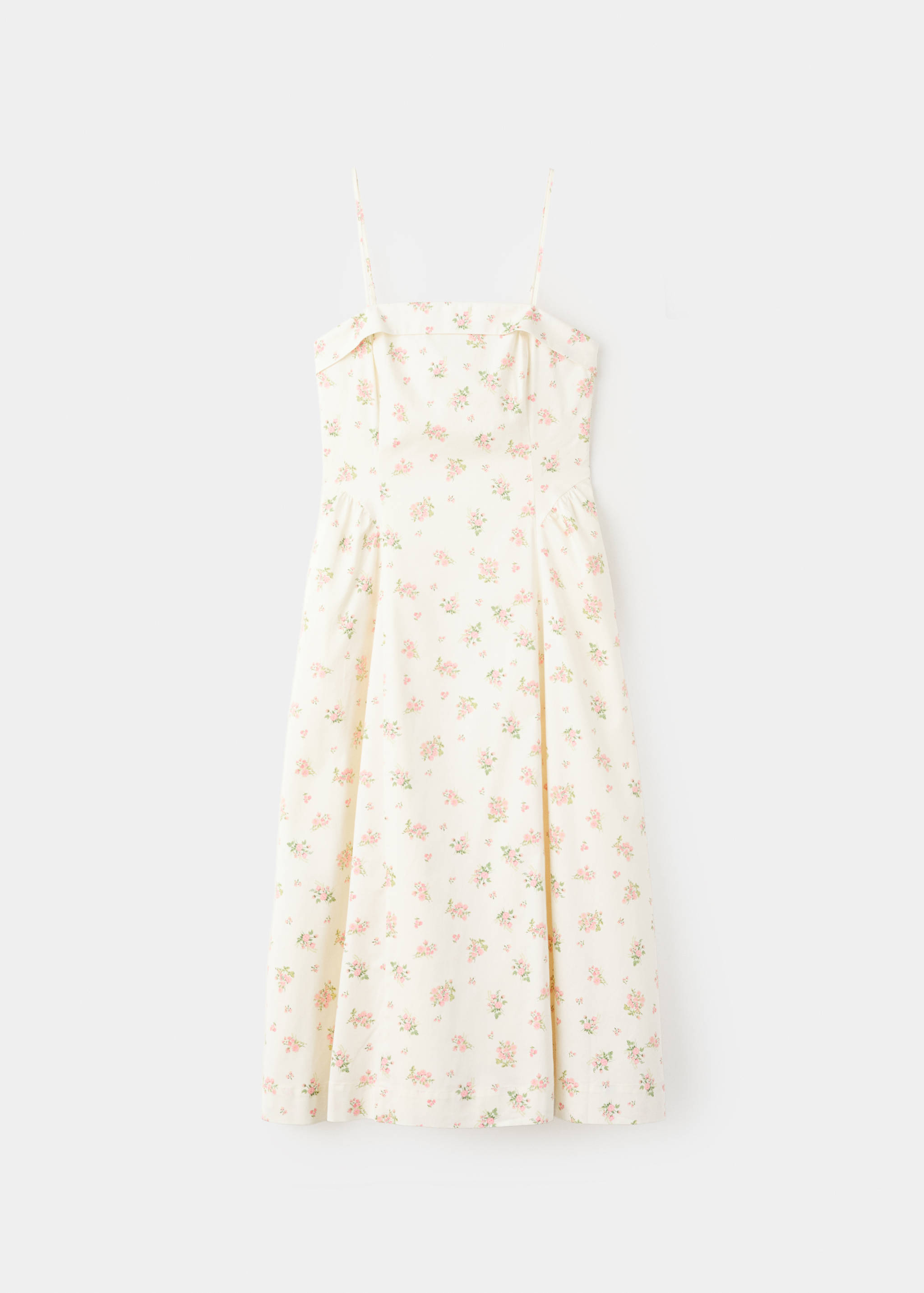 Floral-print flared dress - Article without model