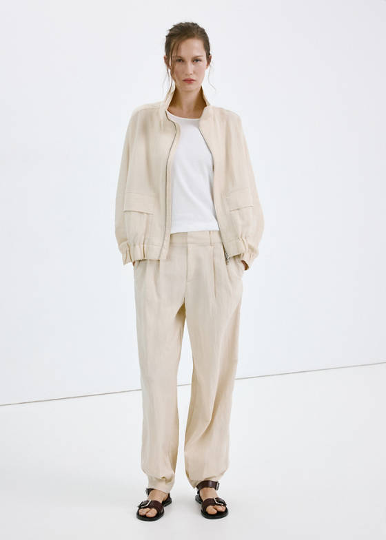 Lyocell baggy pantolon