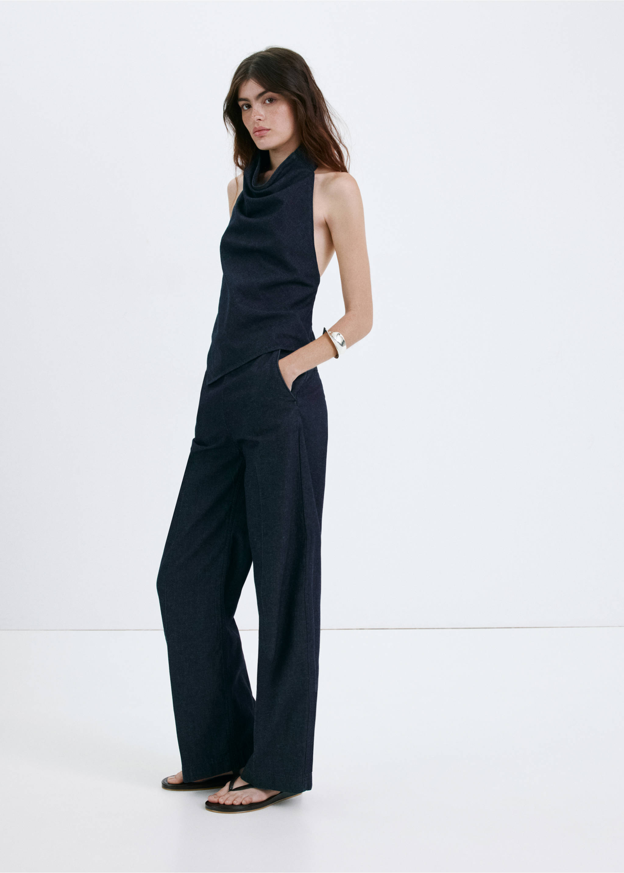 Pantalon carla - Plan général, Bleu. Ref: 27029068-00.