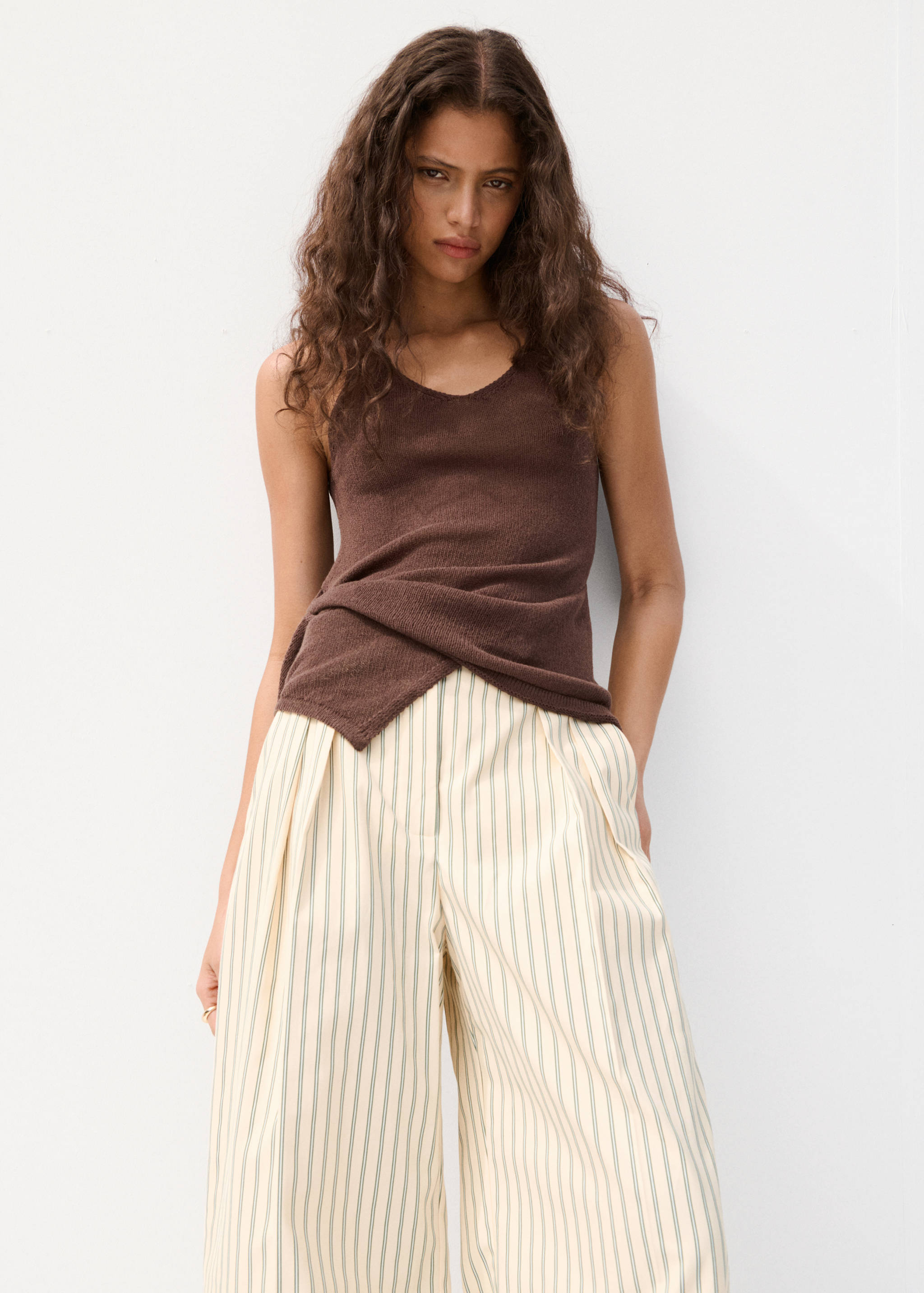 Pantalon de costume fines rayures - Détail de l'article 1