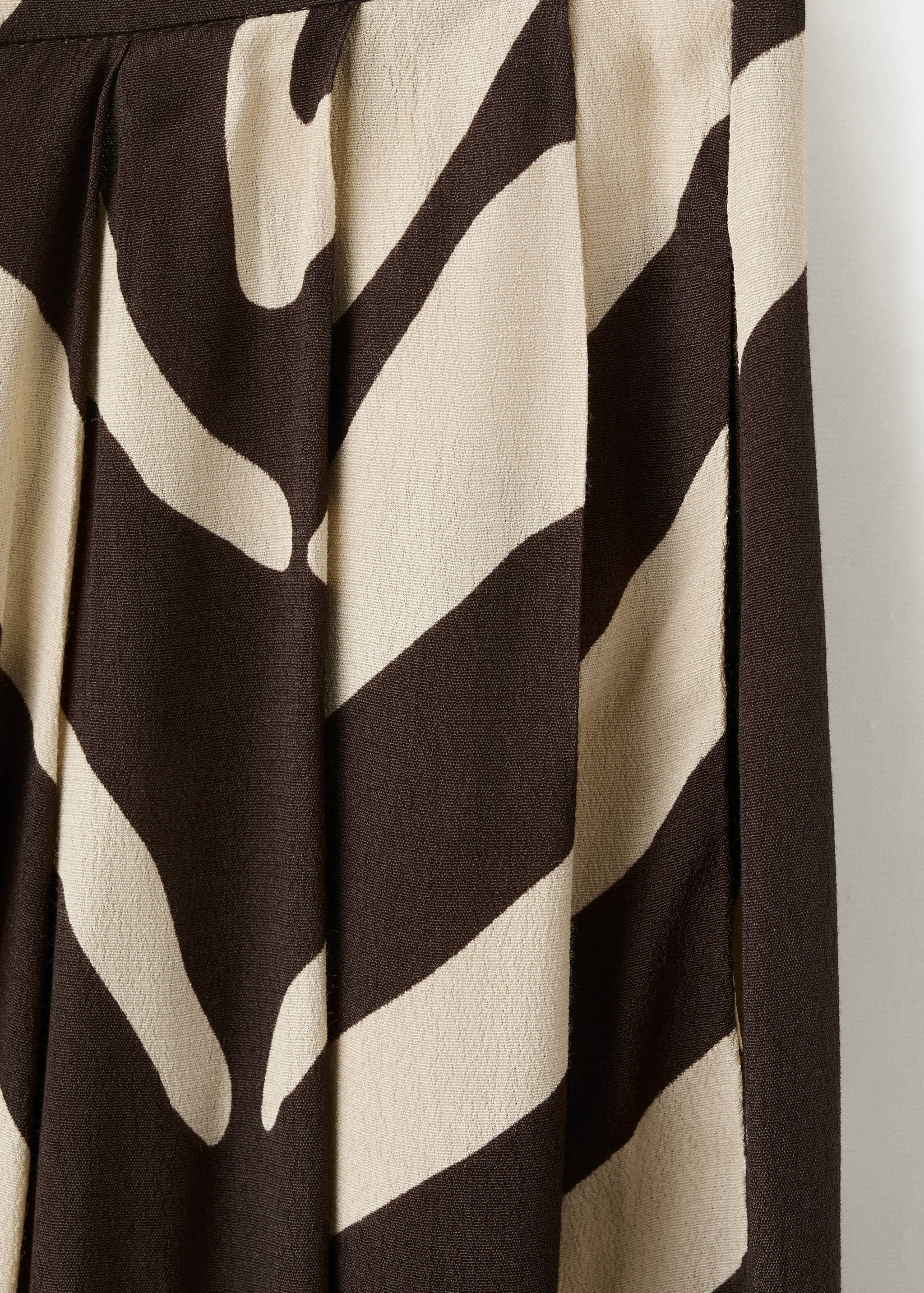 Flowy printed trousers - Details of the article 0