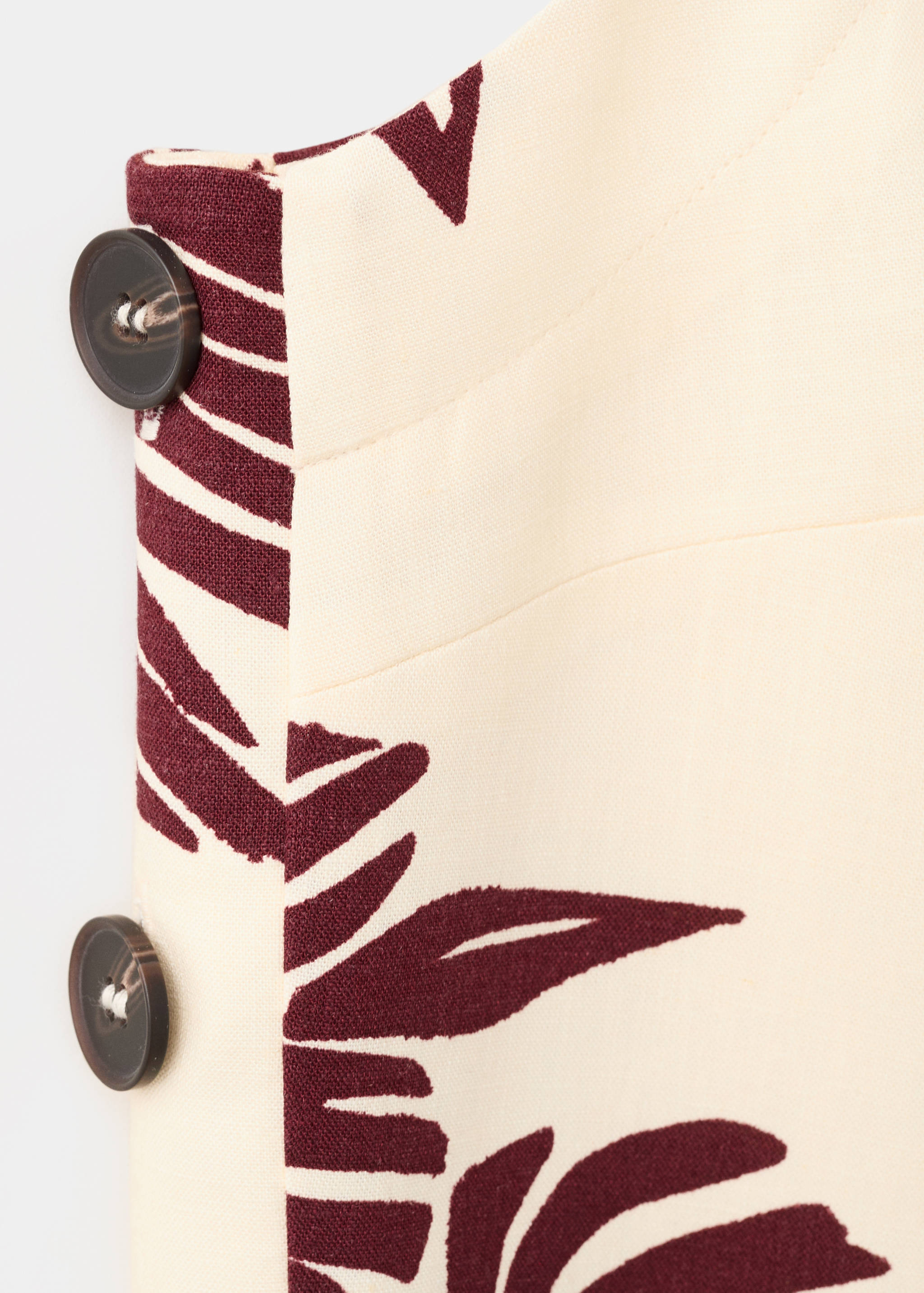 Floral print spaghetti strap top - Details of the article 0