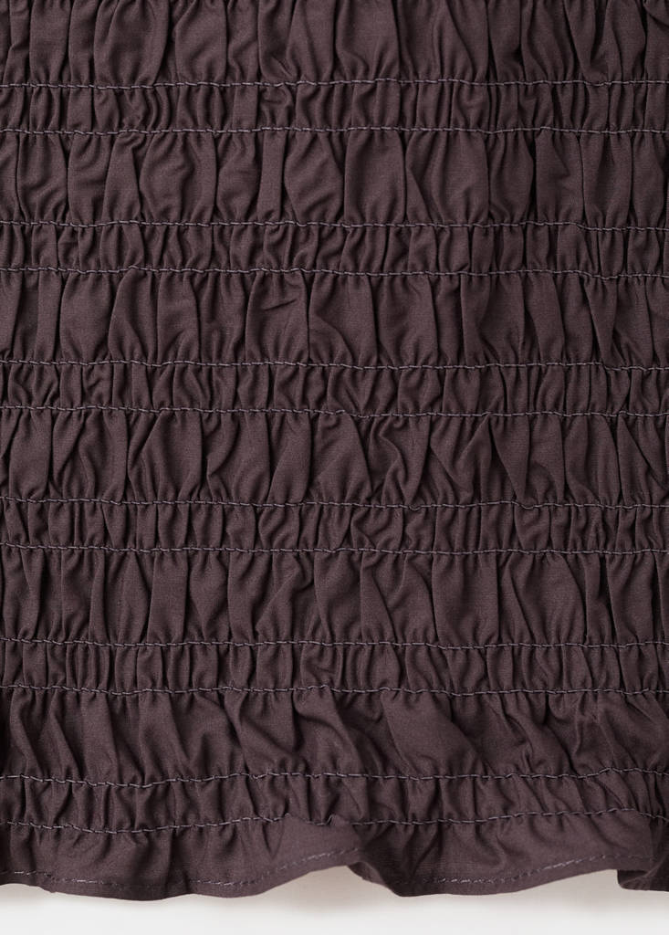 Honeycomb Lyocell Top — Chocolate