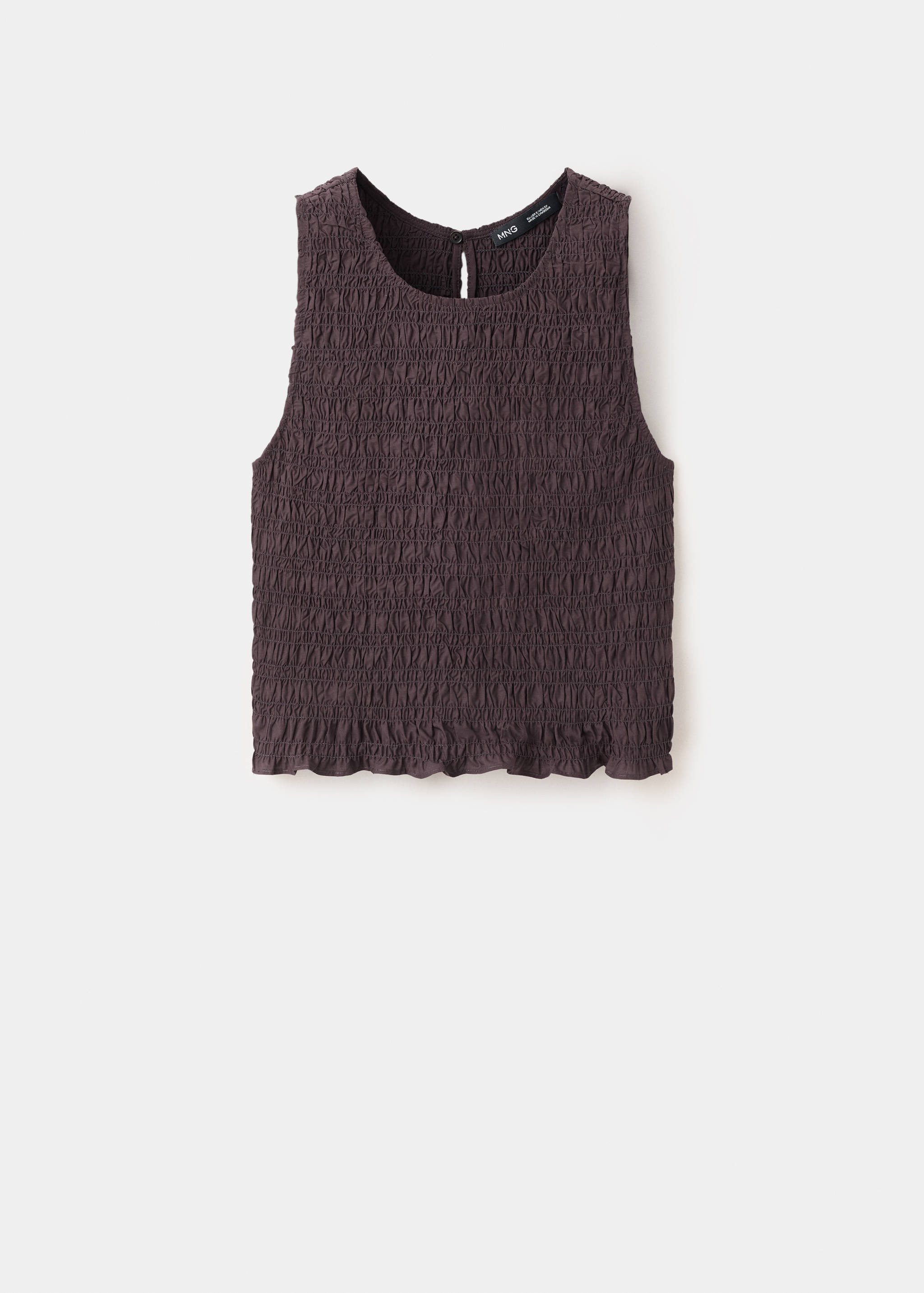 Terry cotton top - Article without model