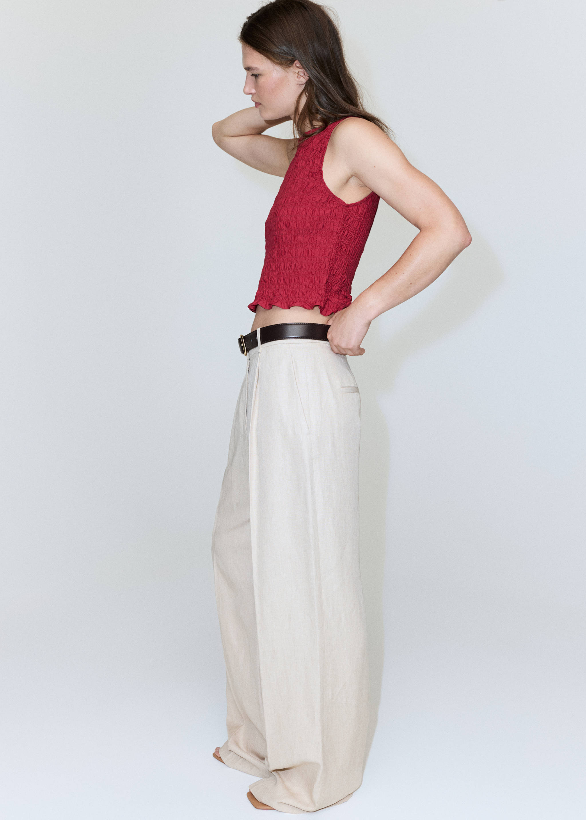 Top de tecido turco de algodão - Pormenor do artigo 3