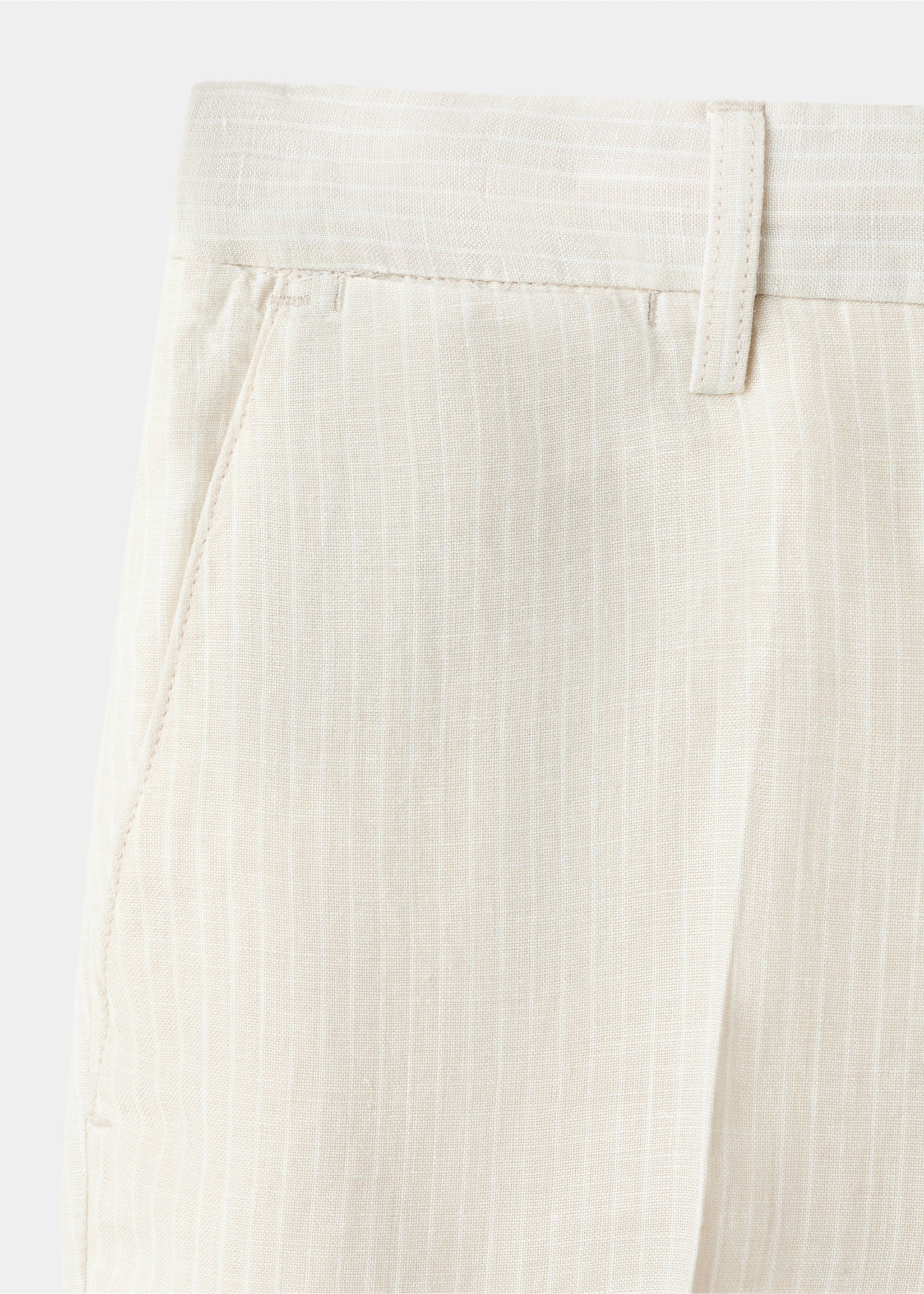 Trousers soller - Details of the article 0, Ecru. Ref: 27029206-00.