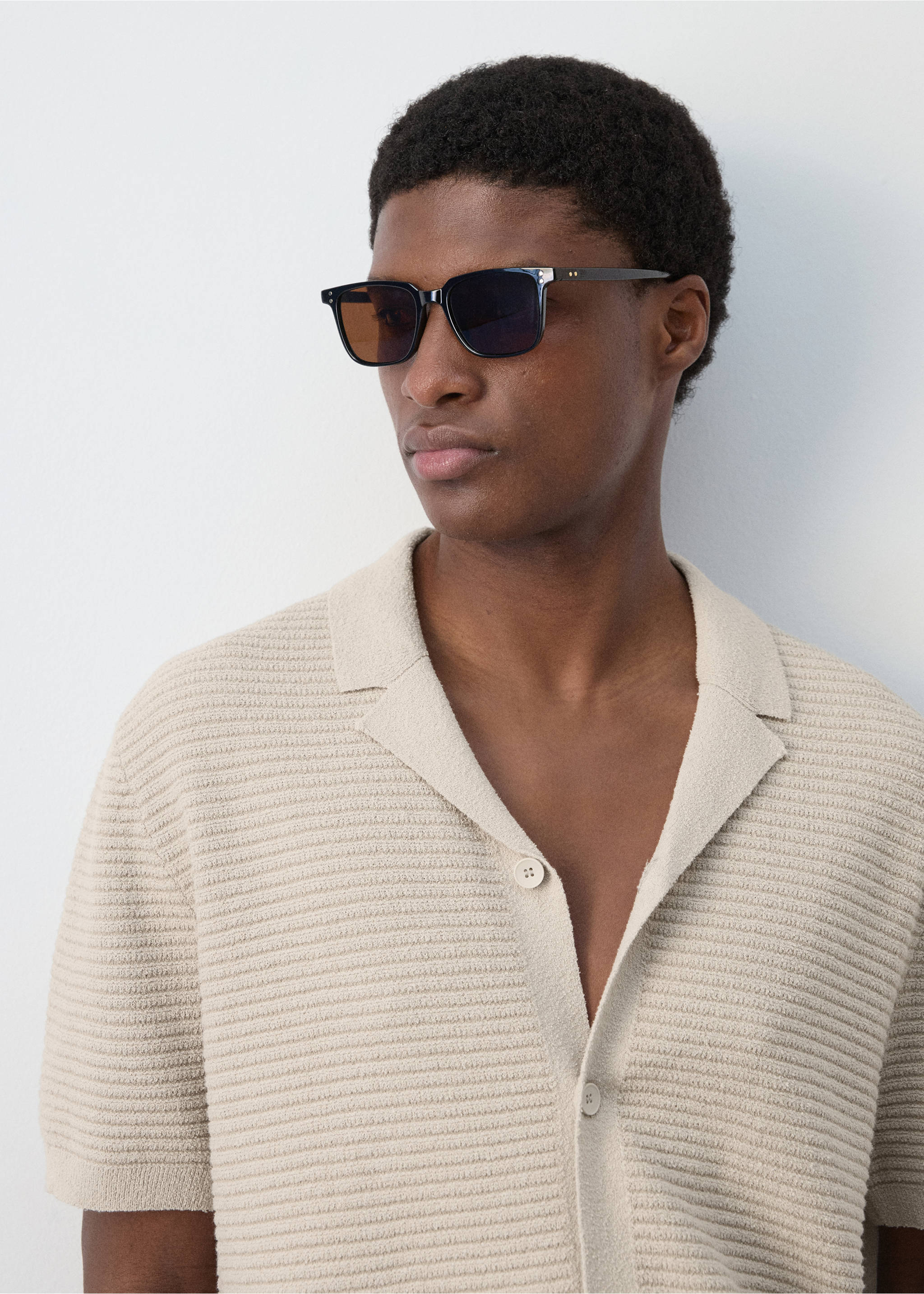 Shirt .-- golfet-i - تفاصيل المنتج 1, رملي. Ref: 27029209-00.