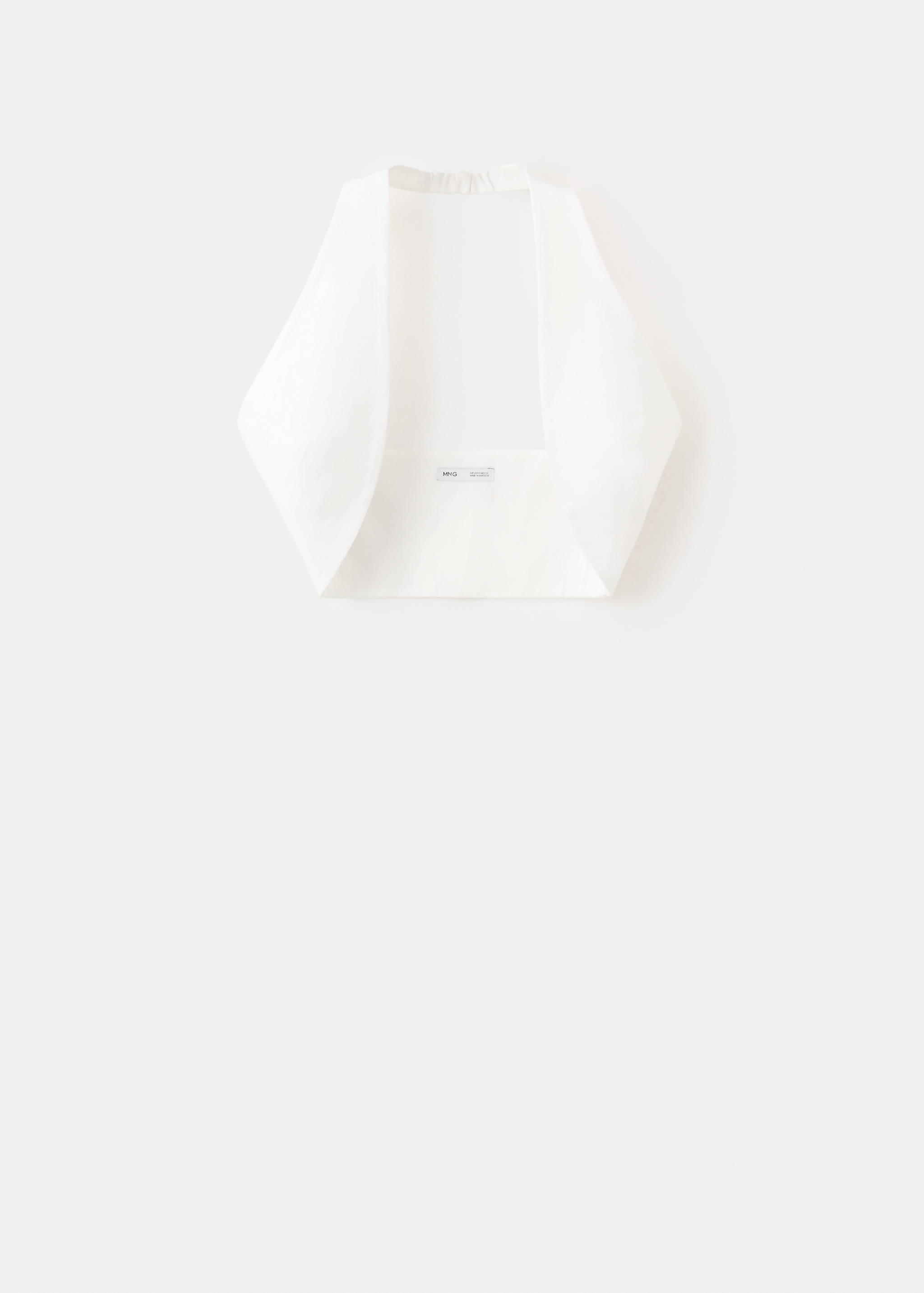 Crop top cache-cœur - Article sans modèle