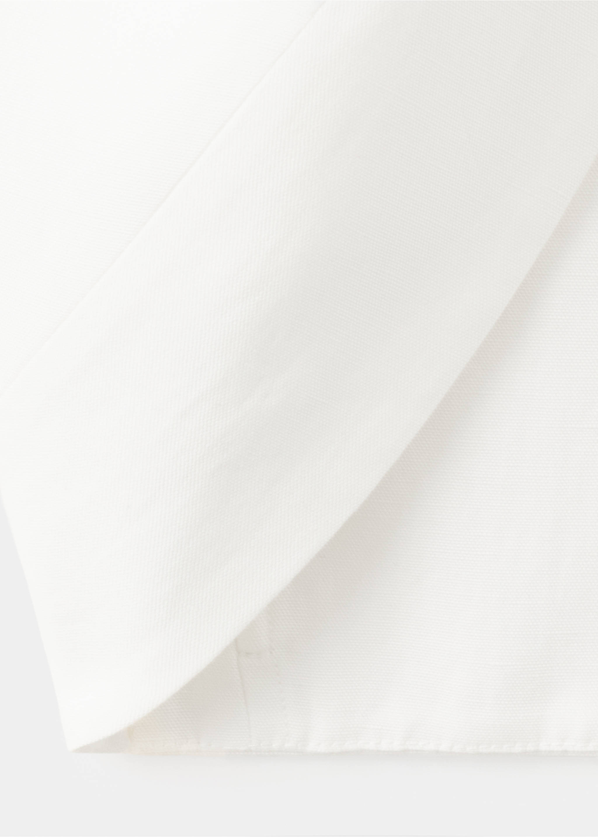 Crop top med halterneck och omlott - Detaljer om artikeln 8, Benvit. Ref: 27029217-00.